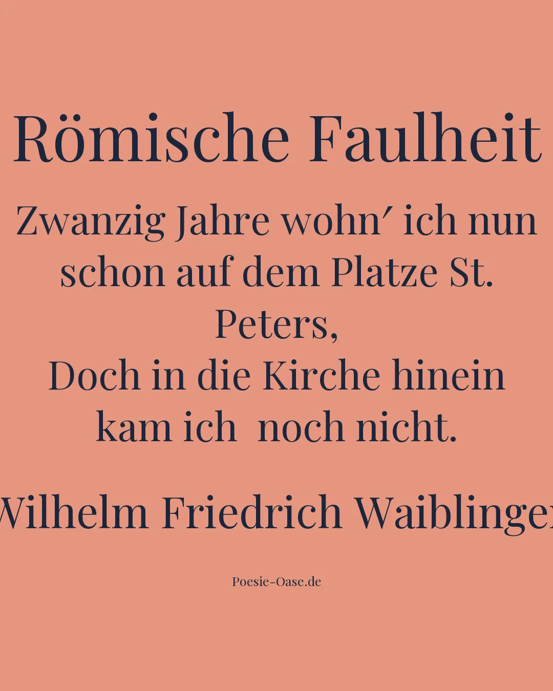 Illustration zu Römische Faulheit