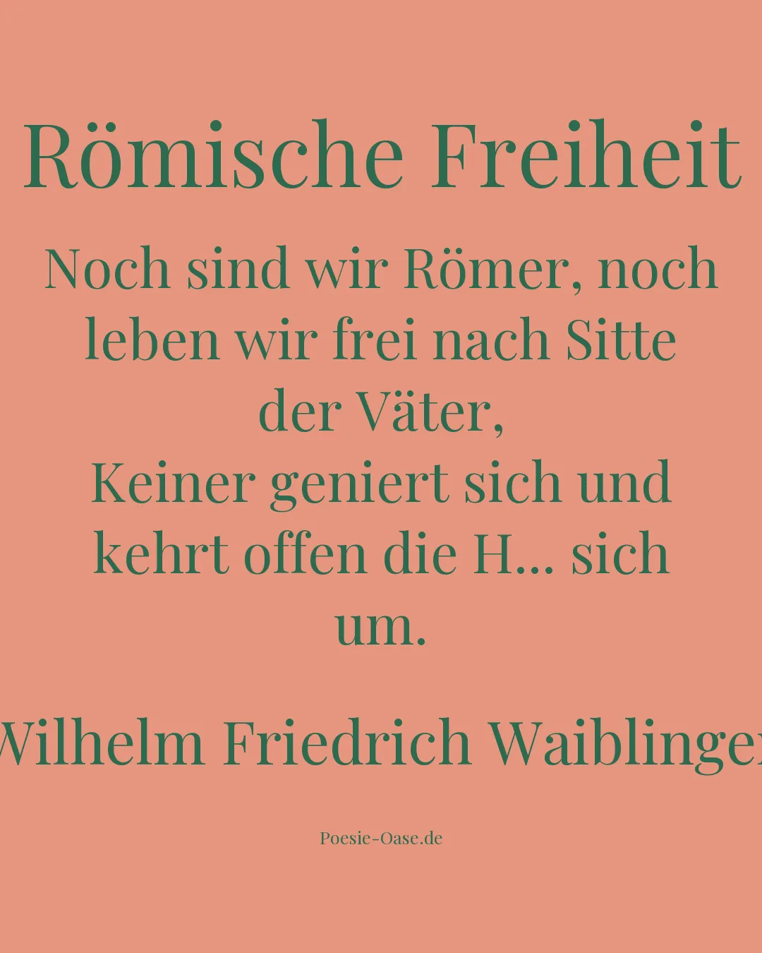 Illustration zu Römische Freiheit