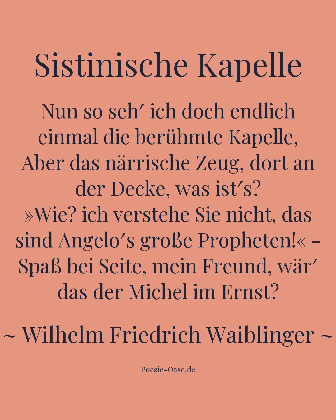 Illustration zu Sistinische Kapelle