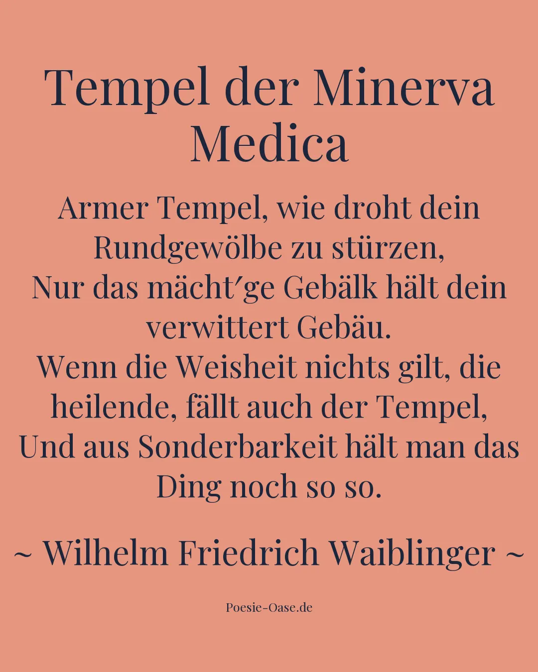 Illustration zu Tempel der Minerva Medica