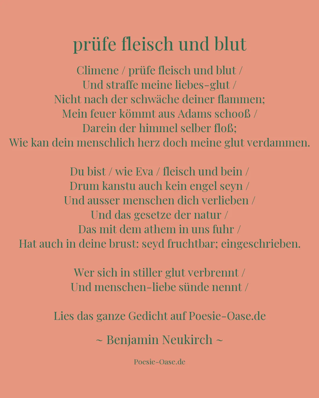 Illustration zu prüfe fleisch und blut