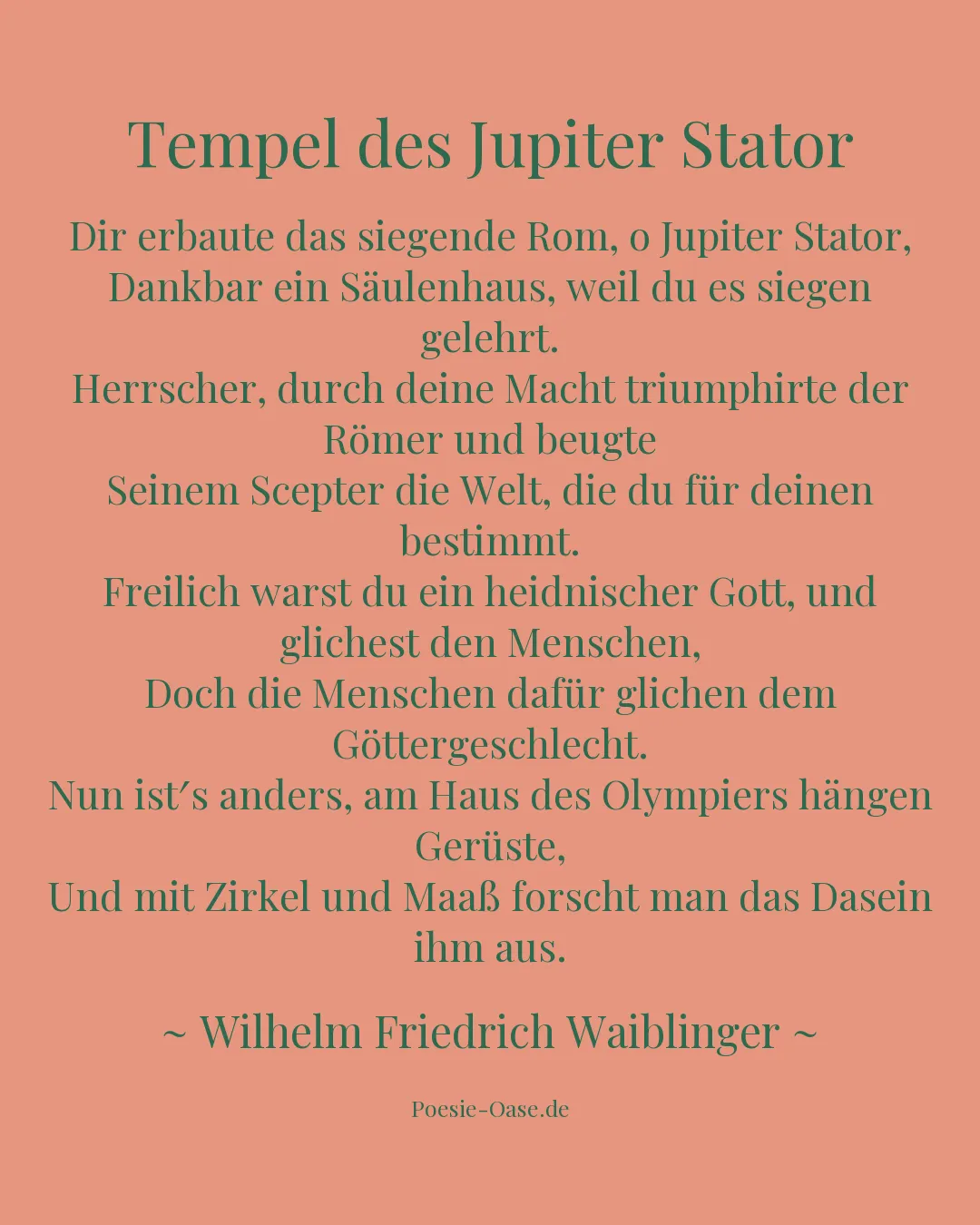 Illustration zu Tempel des Jupiter Stator