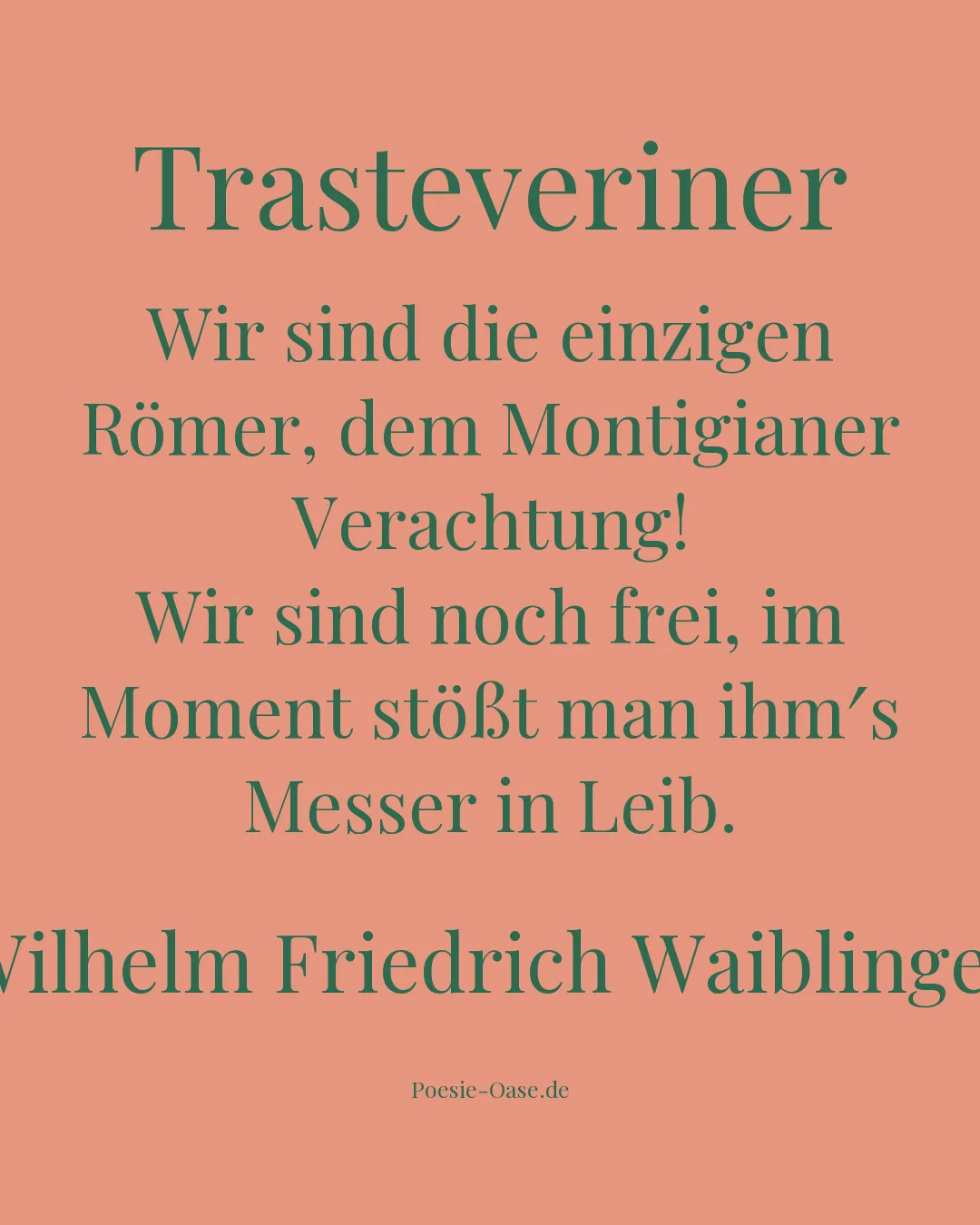 Illustration zu Trasteveriner