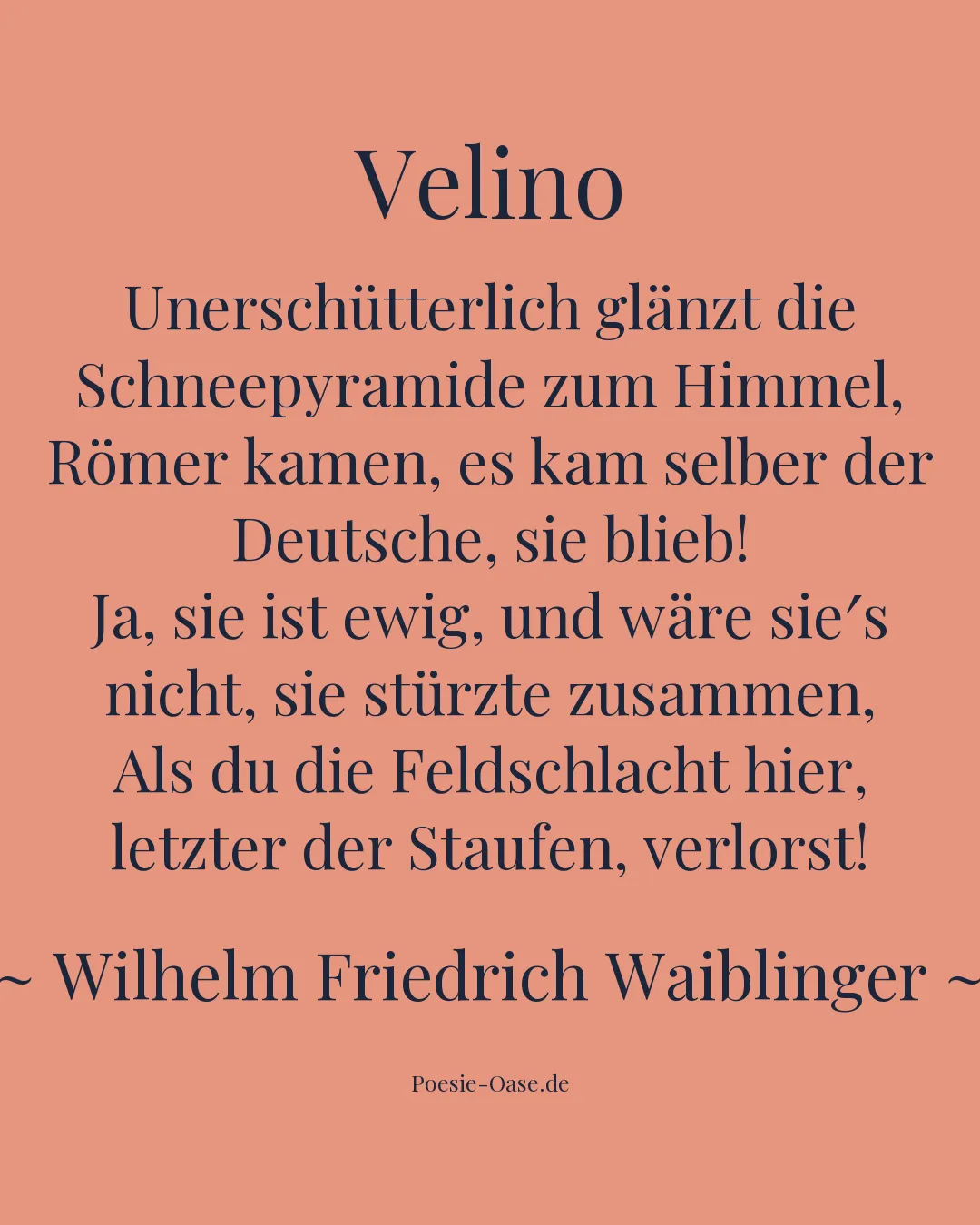 Illustration zu Velino