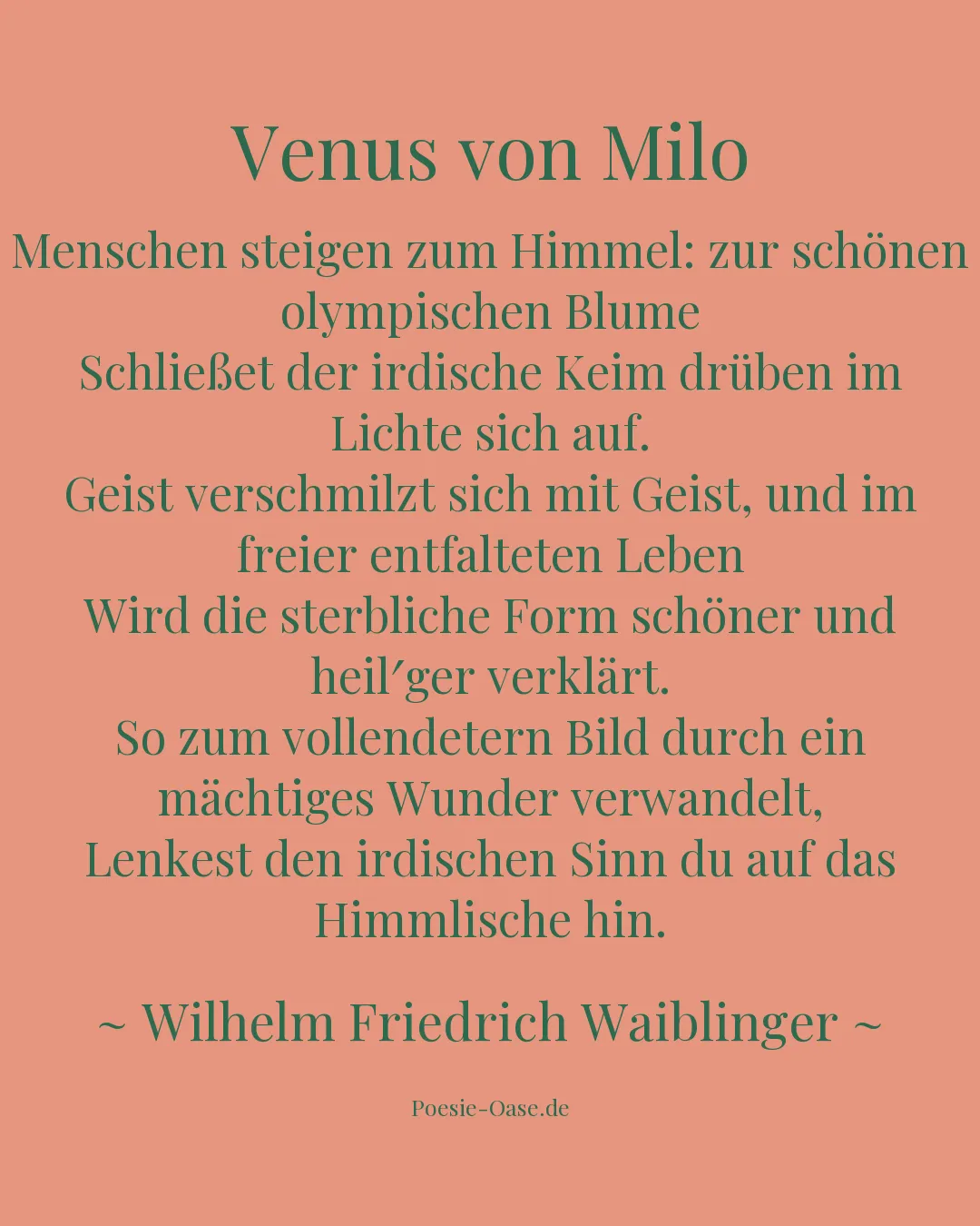 Illustration zu Venus von Milo