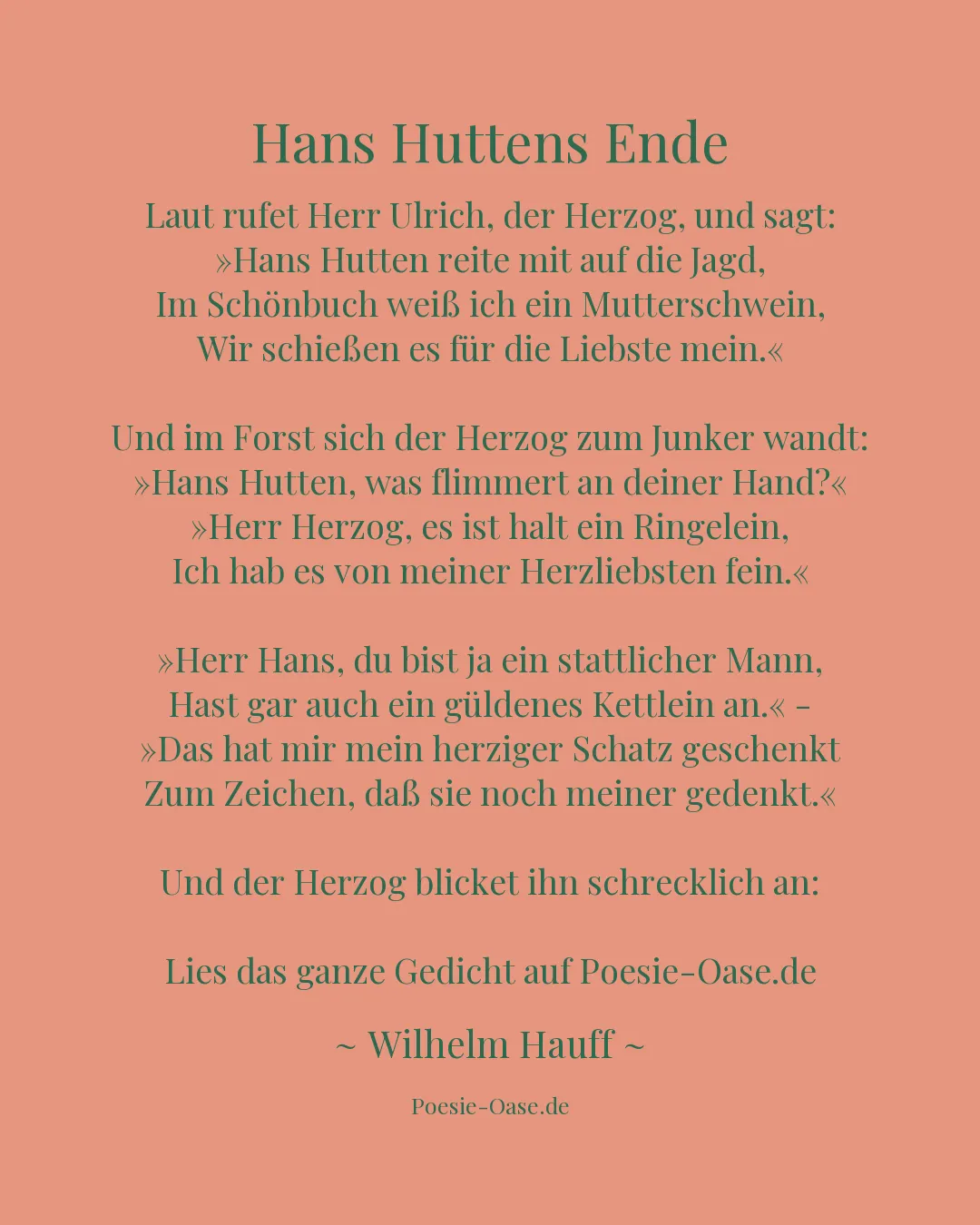 Illustration zu Hans Huttens Ende