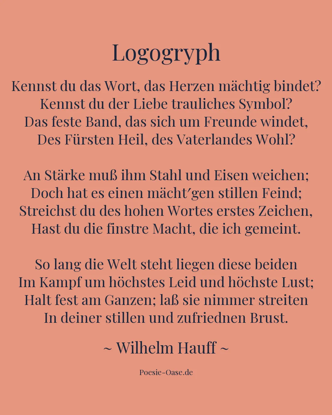 Illustration zu Logogryph