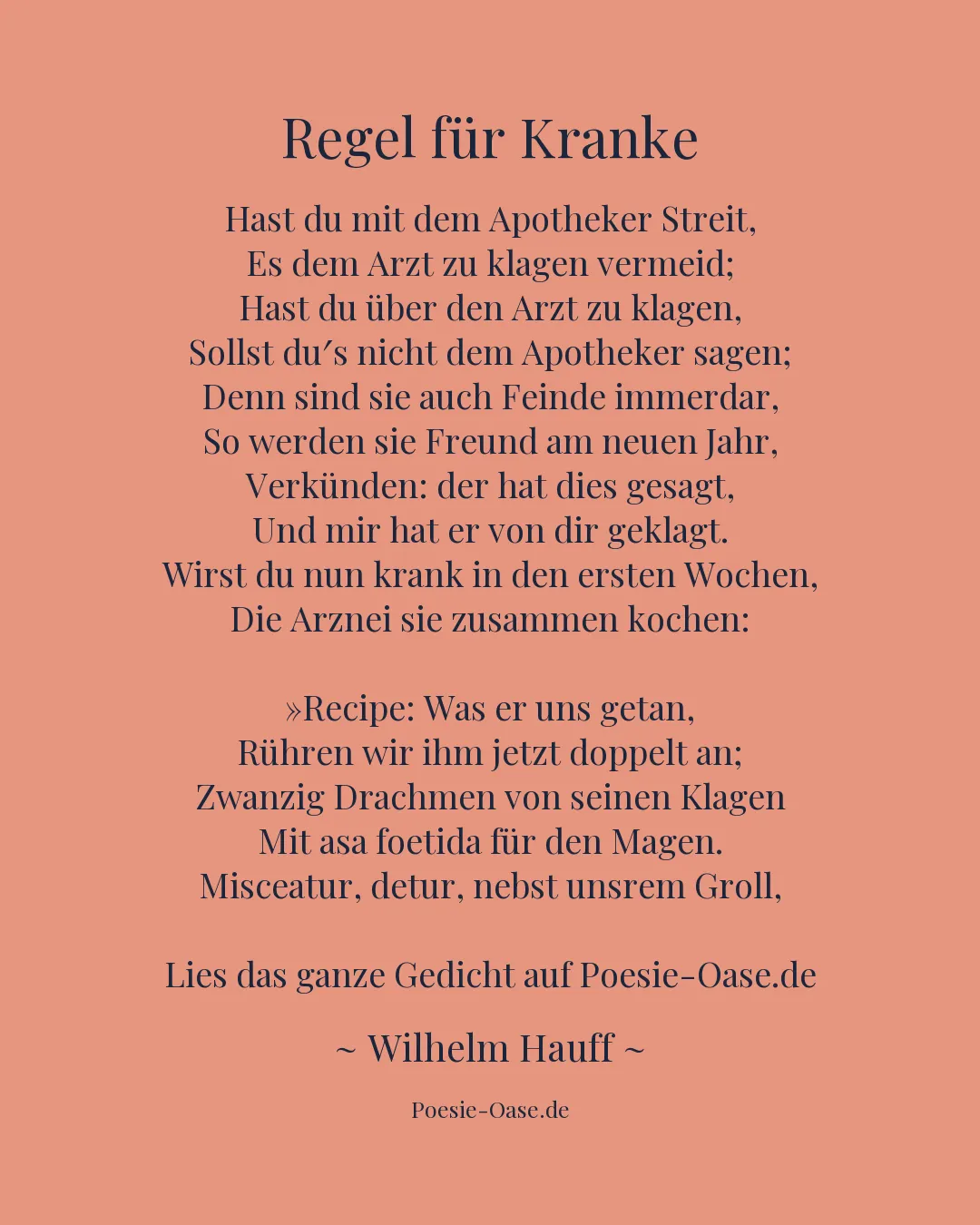 Illustration zu Regel für Kranke