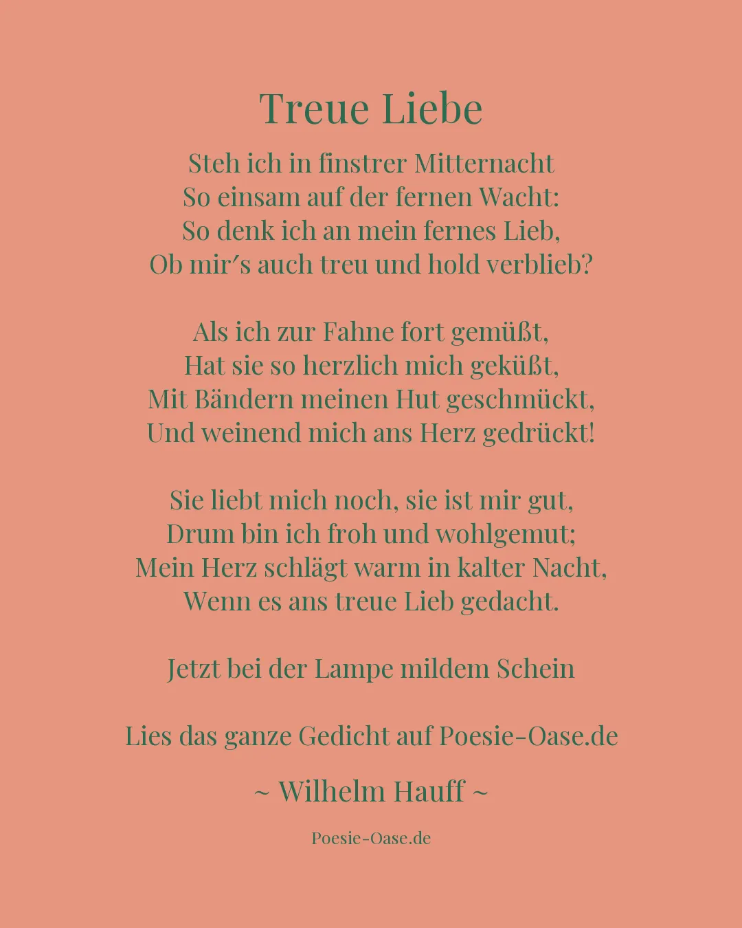 Illustration zu Treue Liebe