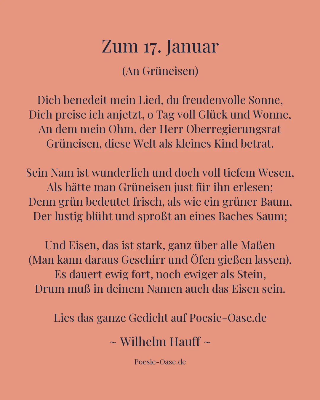 Illustration zu Zum 17. Januar
