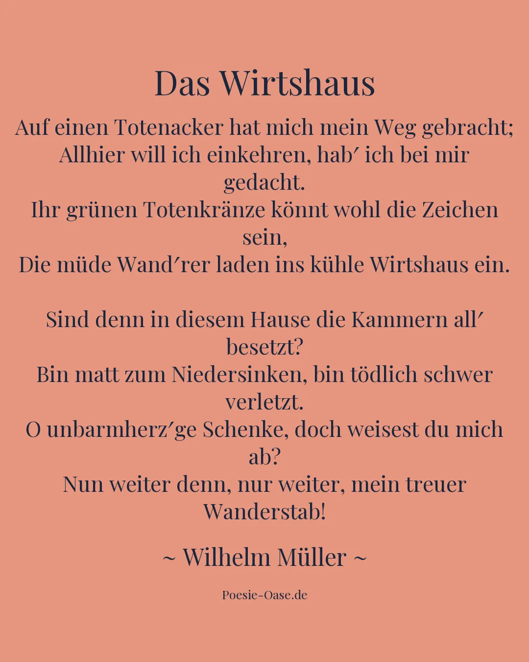Illustration zu Das Wirtshaus