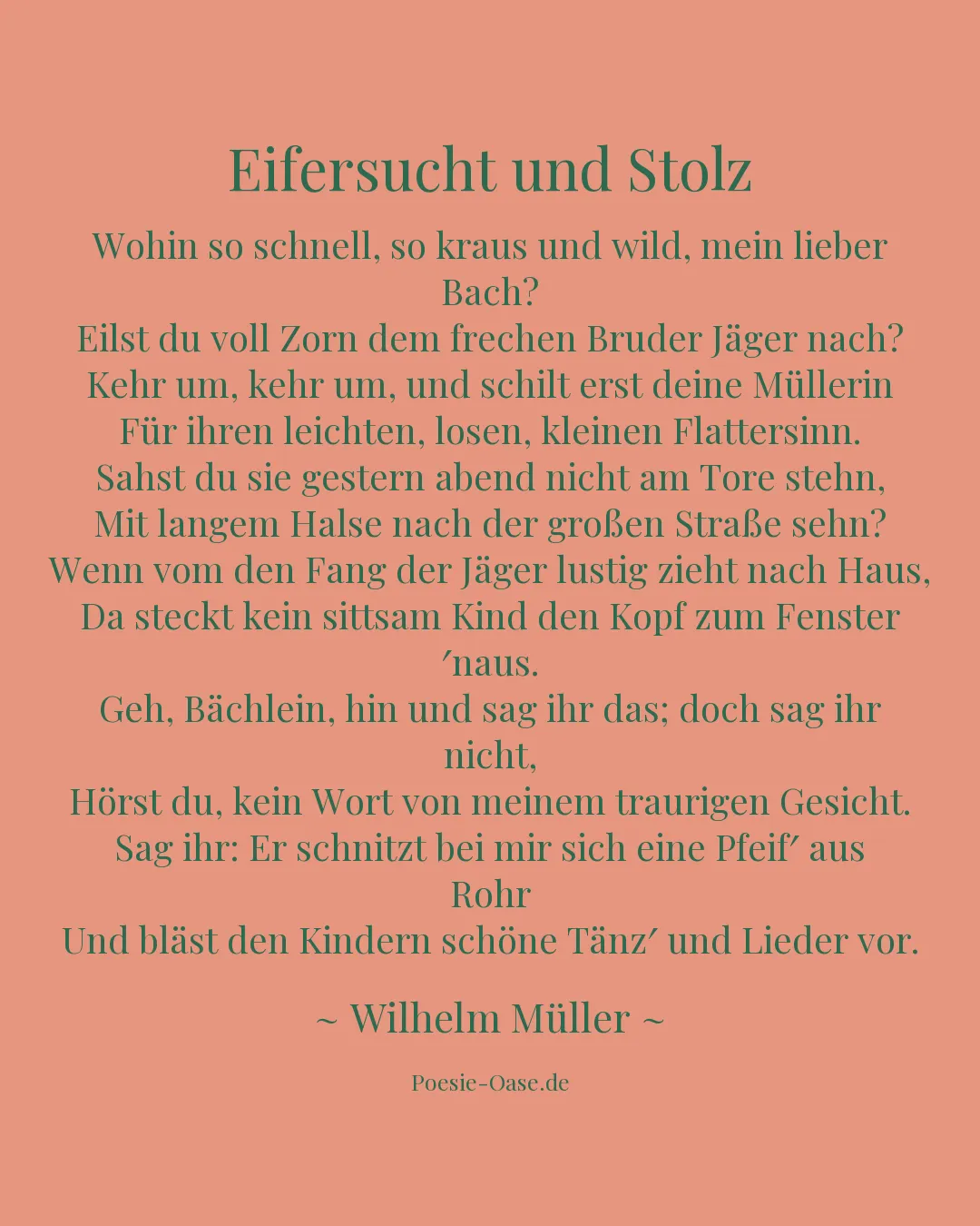 Illustration zu Eifersucht und Stolz