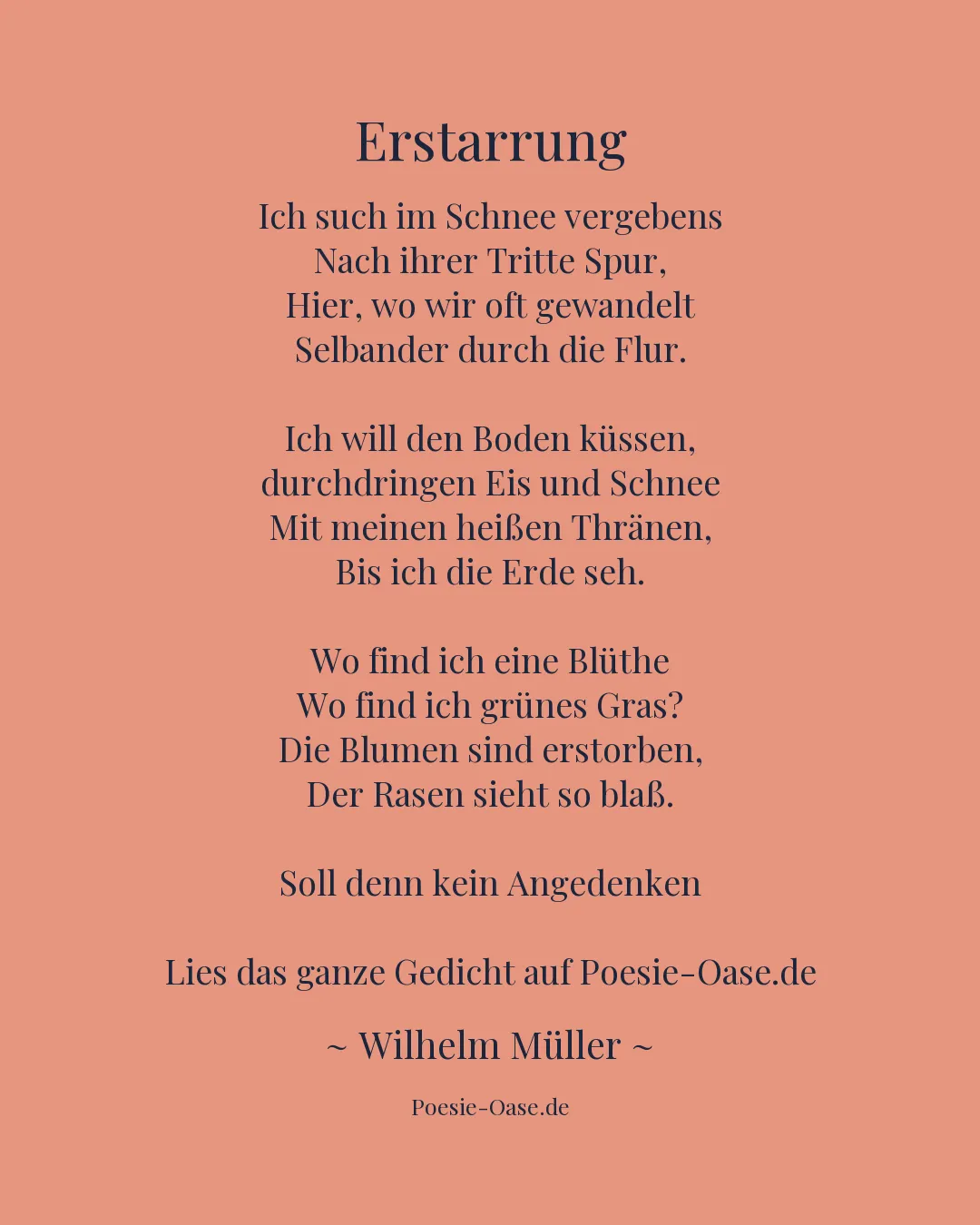 Illustration zu Erstarrung