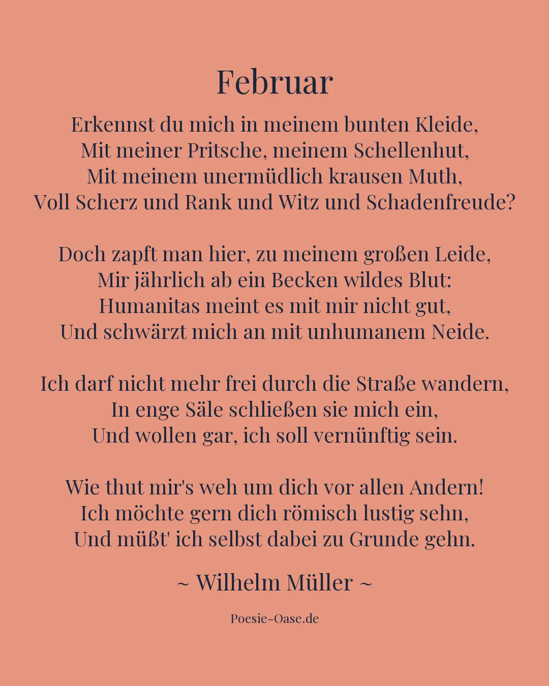 Illustration zu Februar