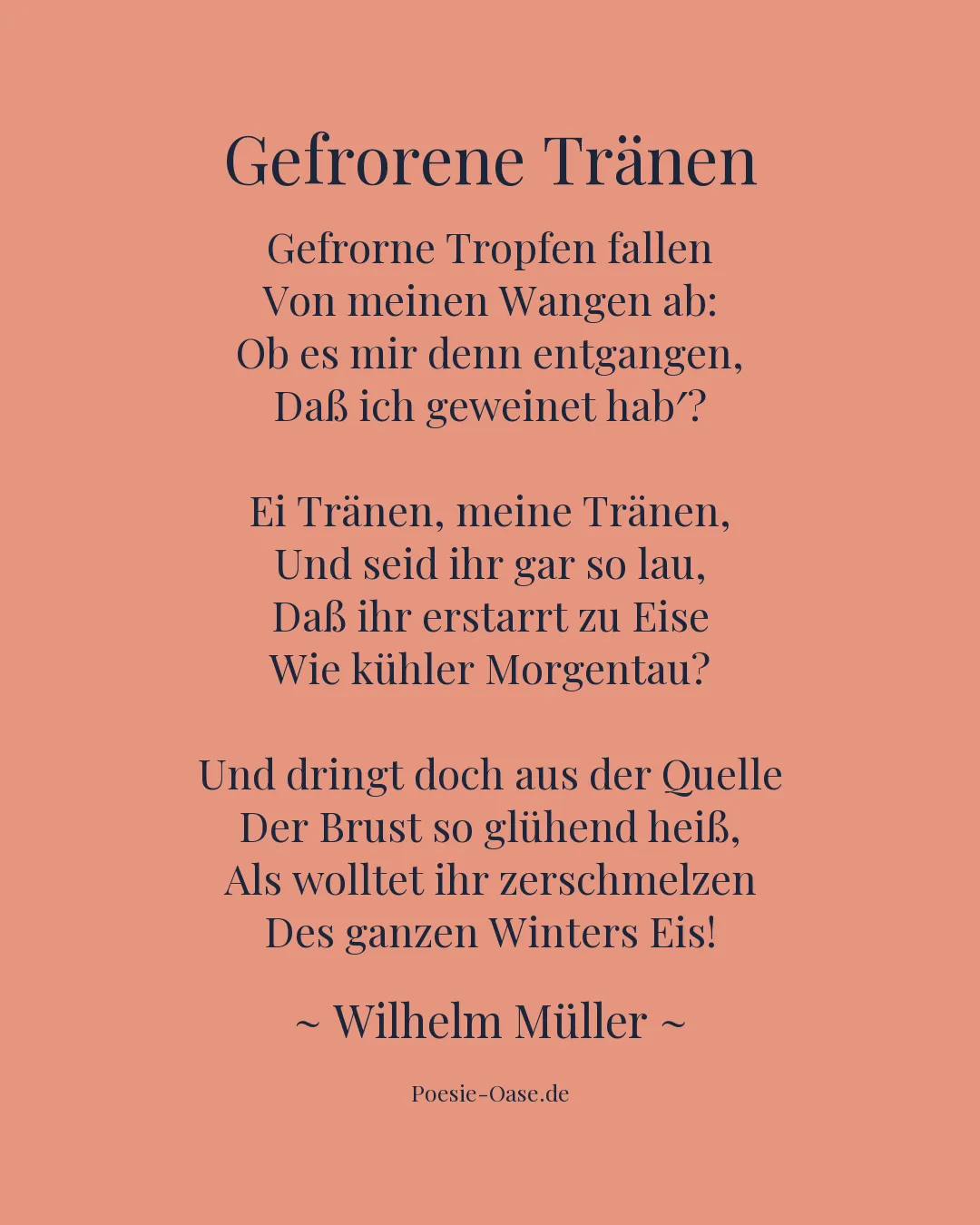 Illustration zu Gefrorene Tränen