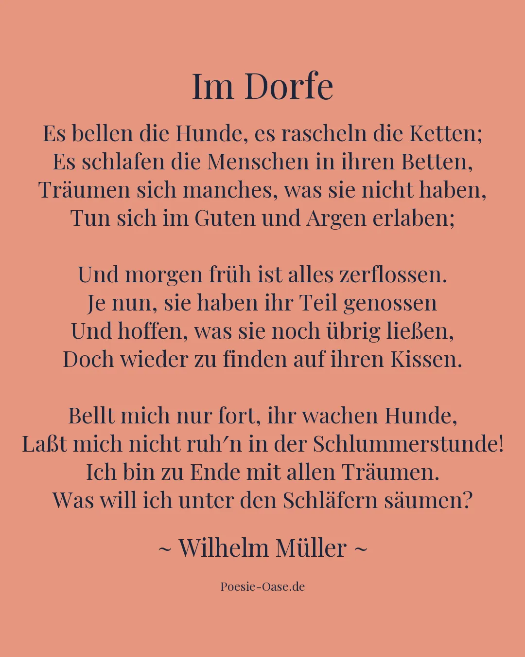 Illustration zu Im Dorfe
