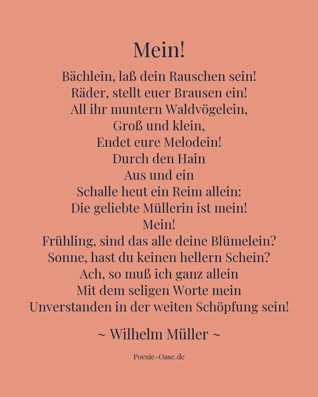 Illustration zu Mein!