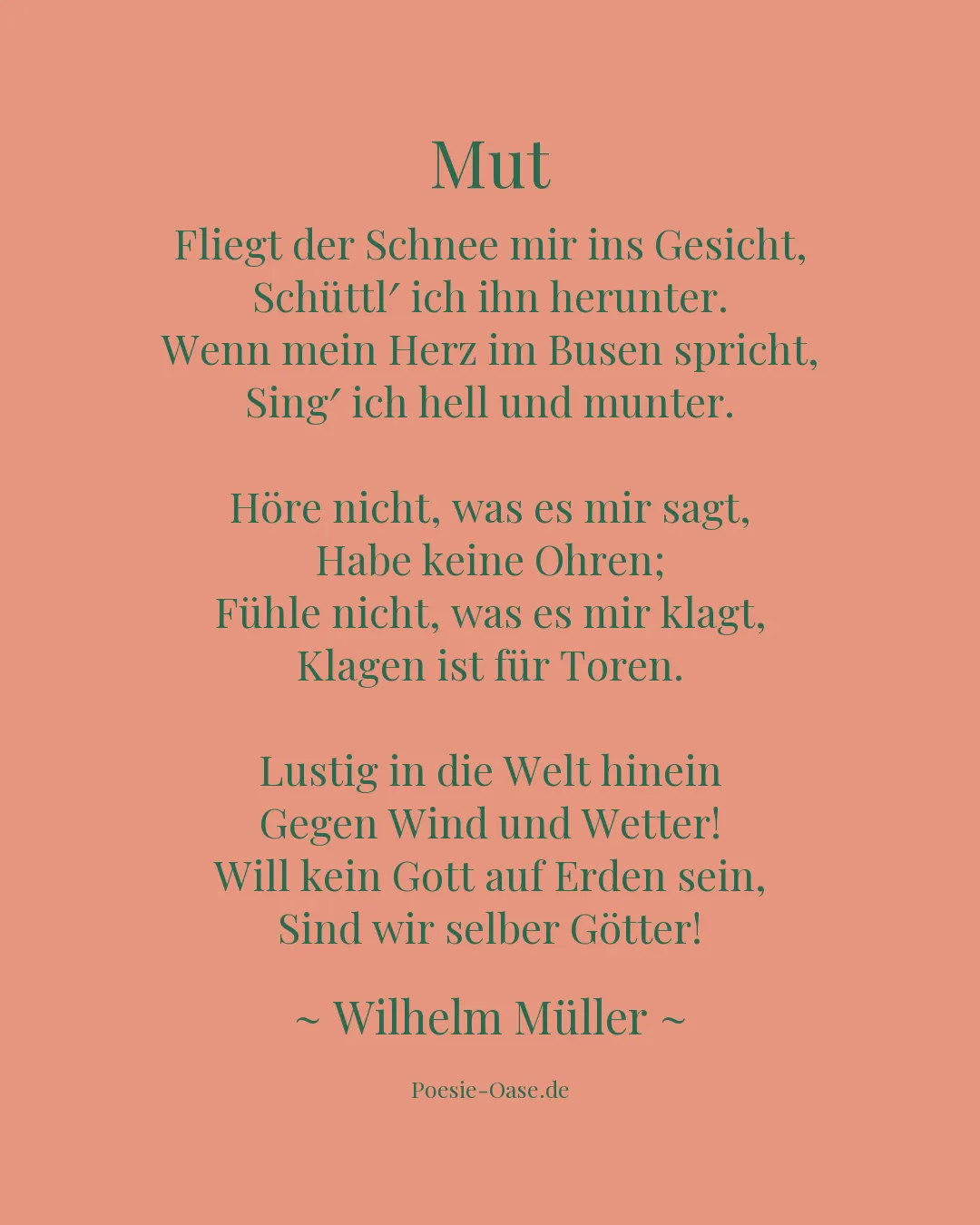 Illustration zu Mut