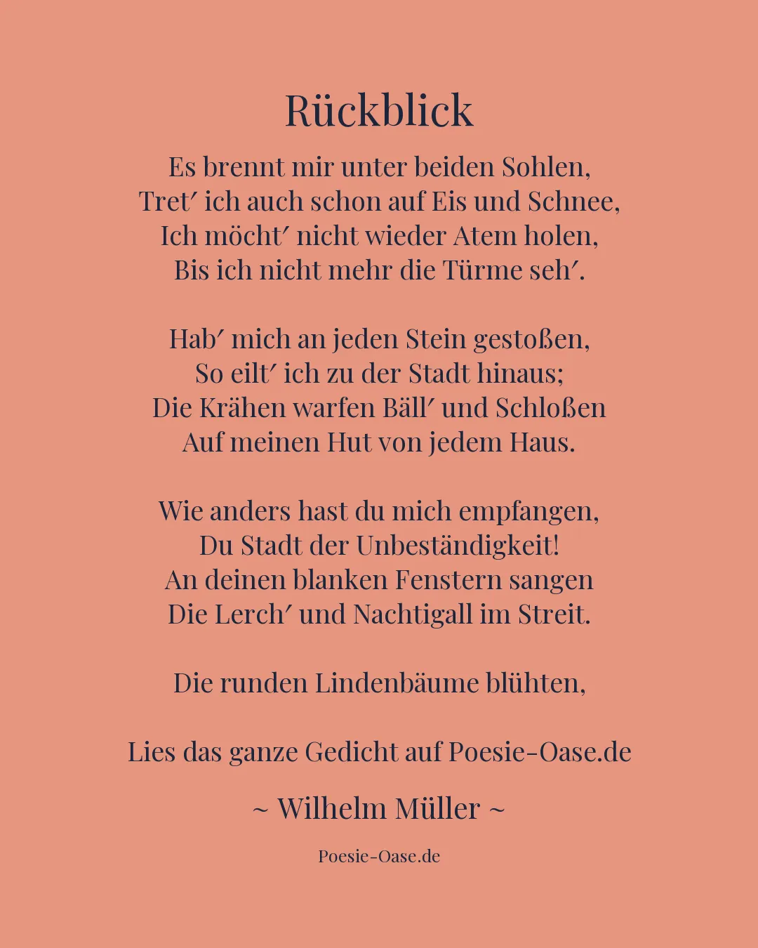 Illustration zu Rückblick