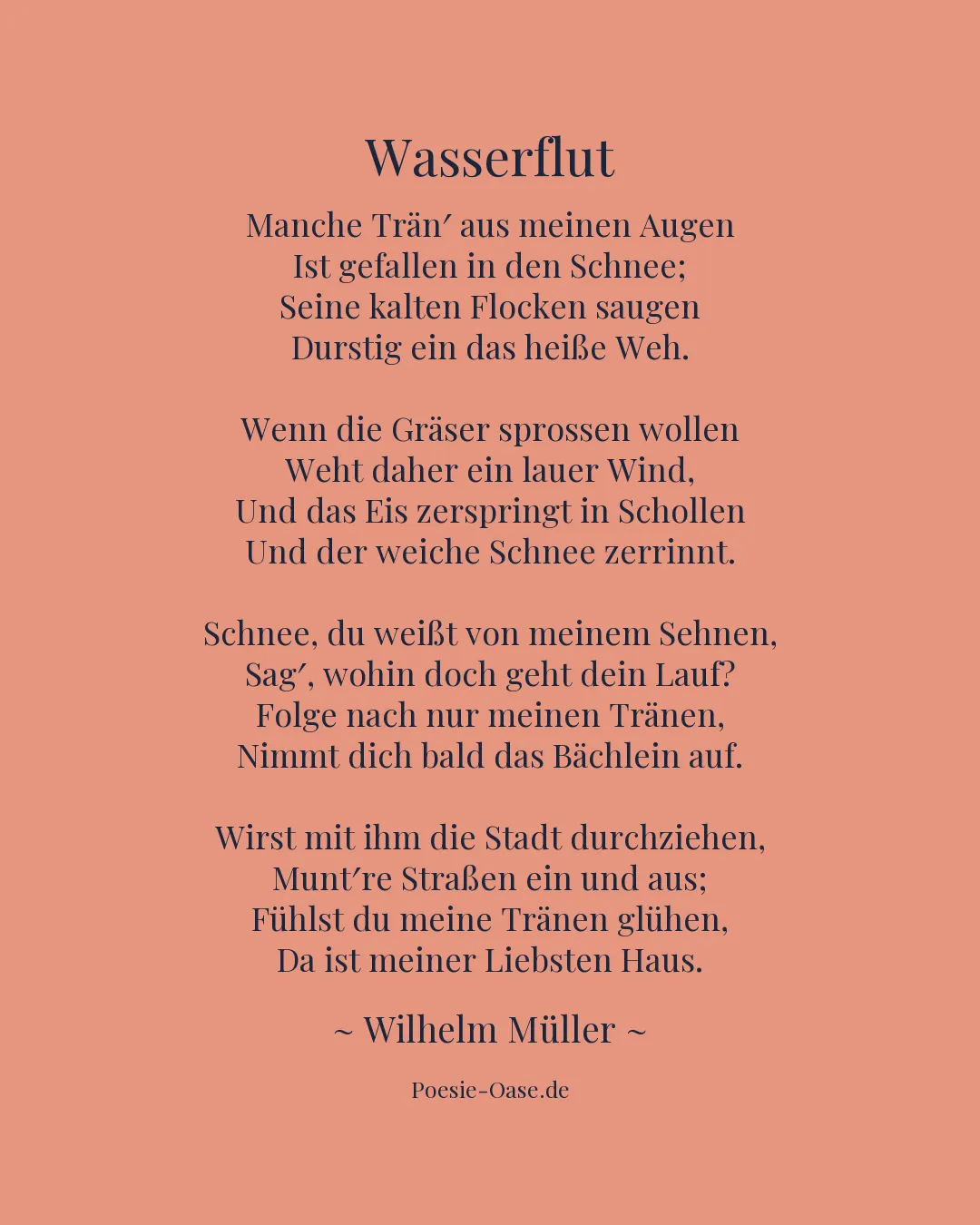 Illustration zu Wasserflut