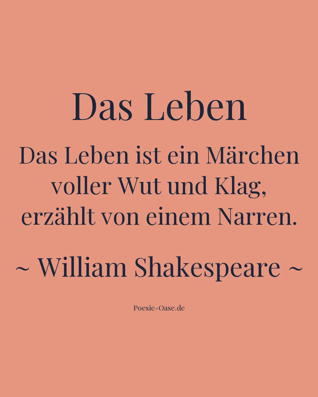Illustration zu Das Leben