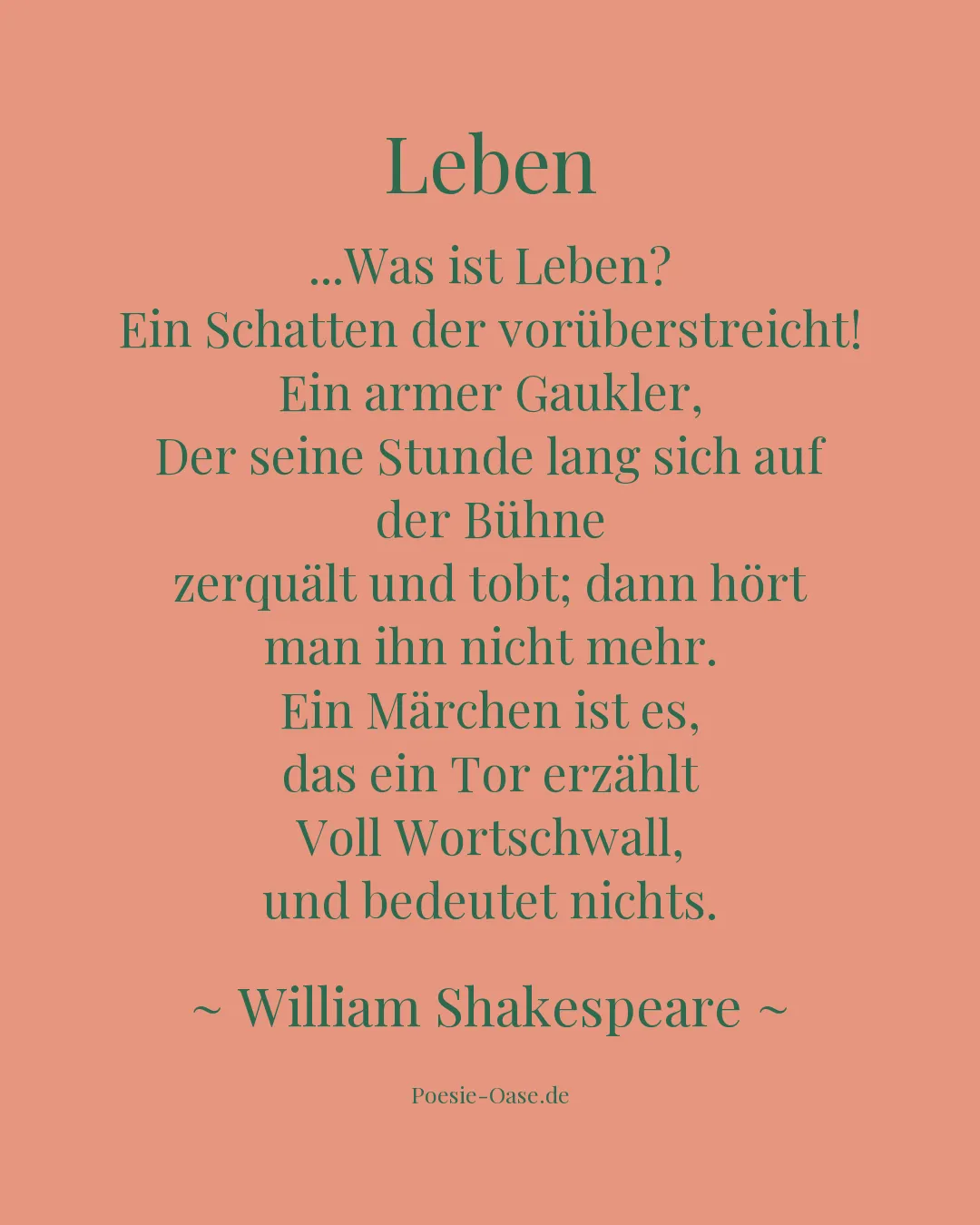 Illustration zu Leben
