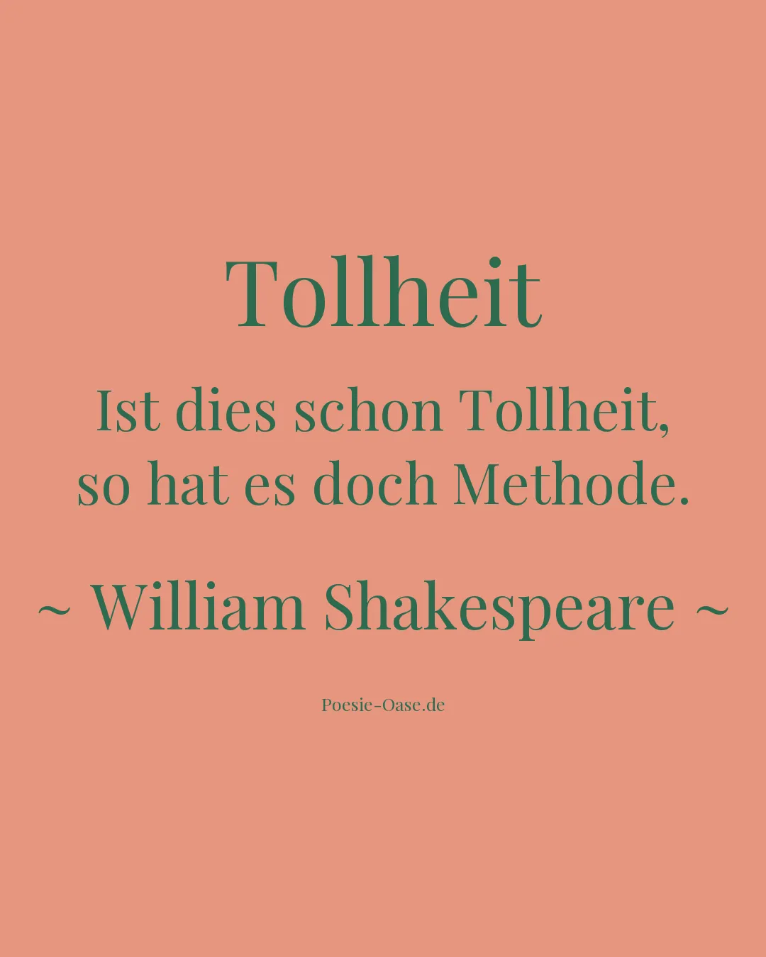 Illustration zu Tollheit