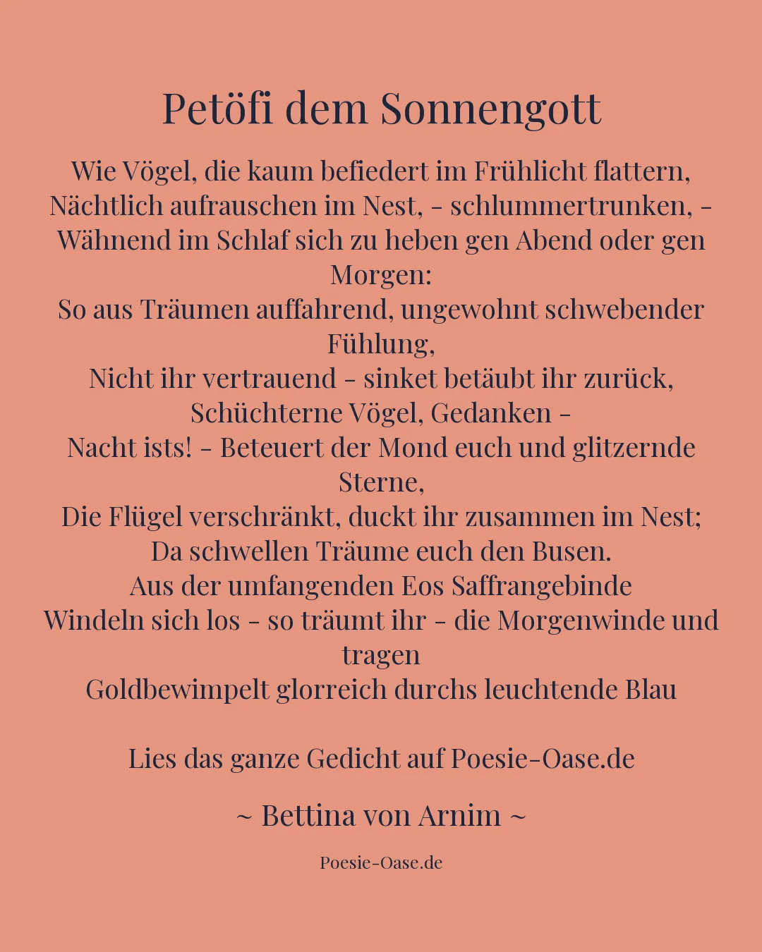 Illustration zu Petöfi dem Sonnengott