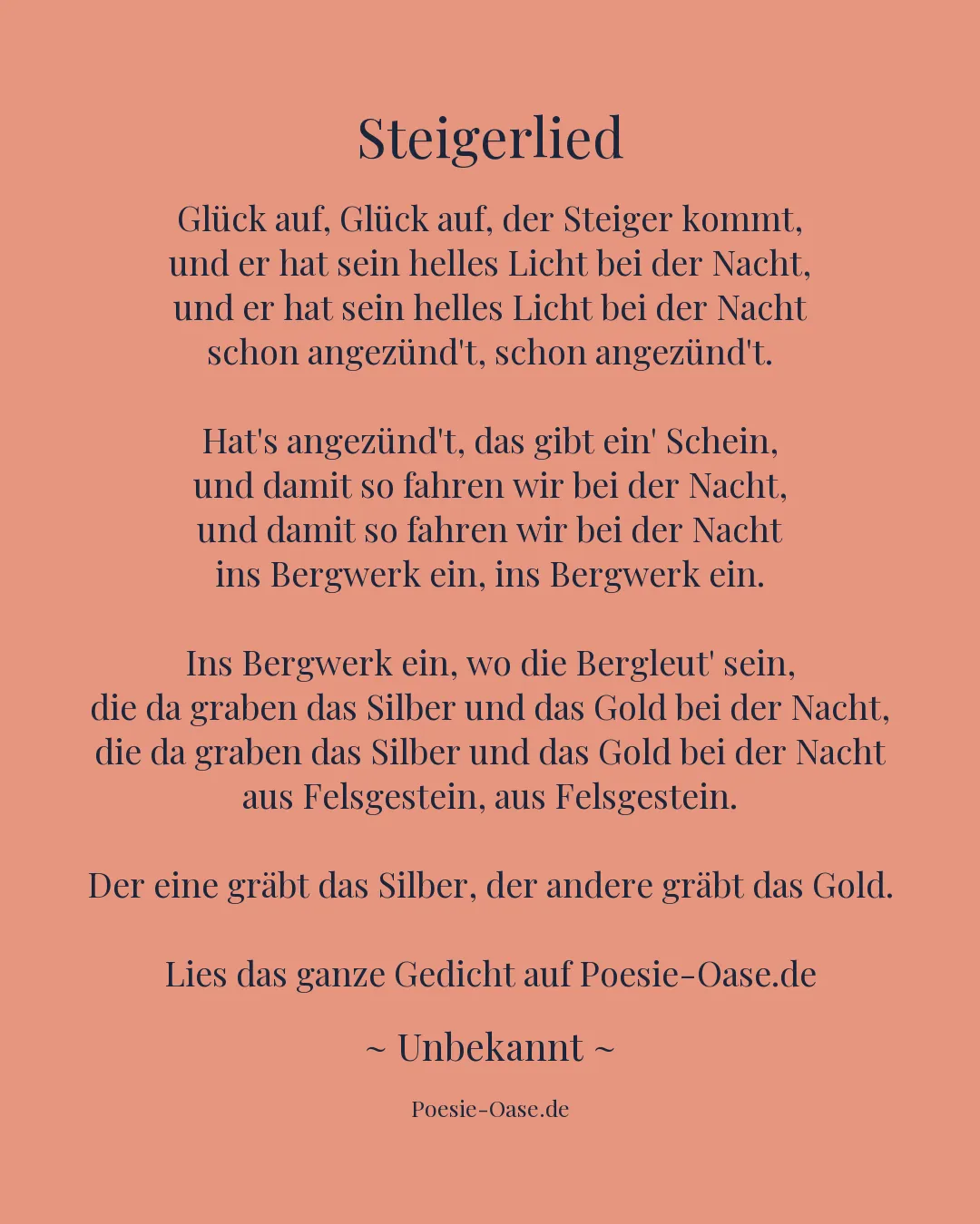 Illustration zu Steigerlied