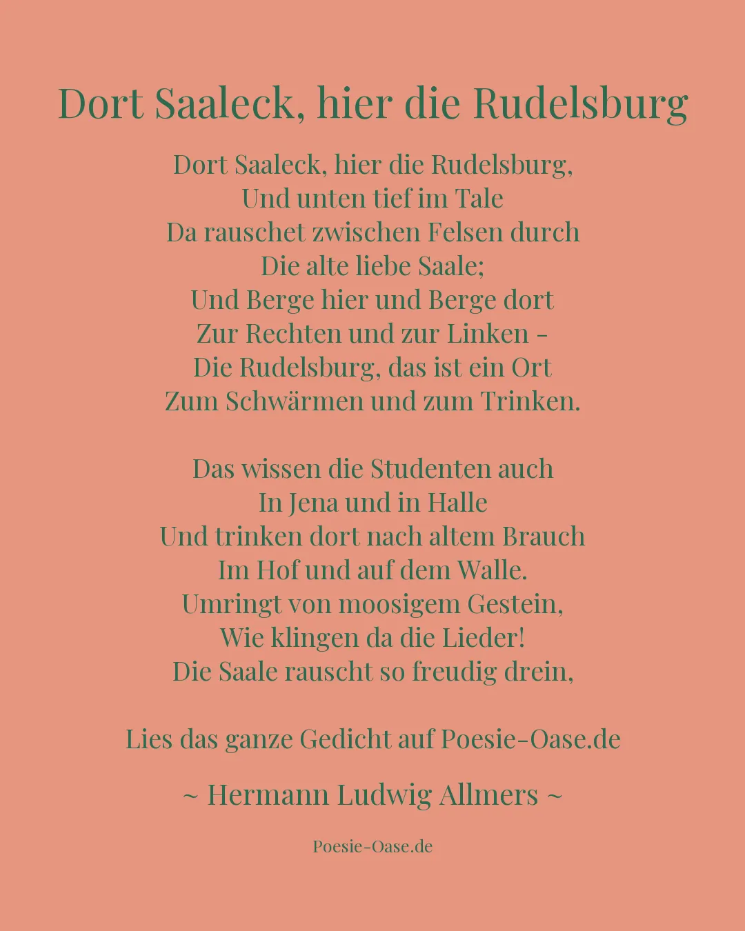 Illustration zu Dort Saaleck, hier die Rudelsburg