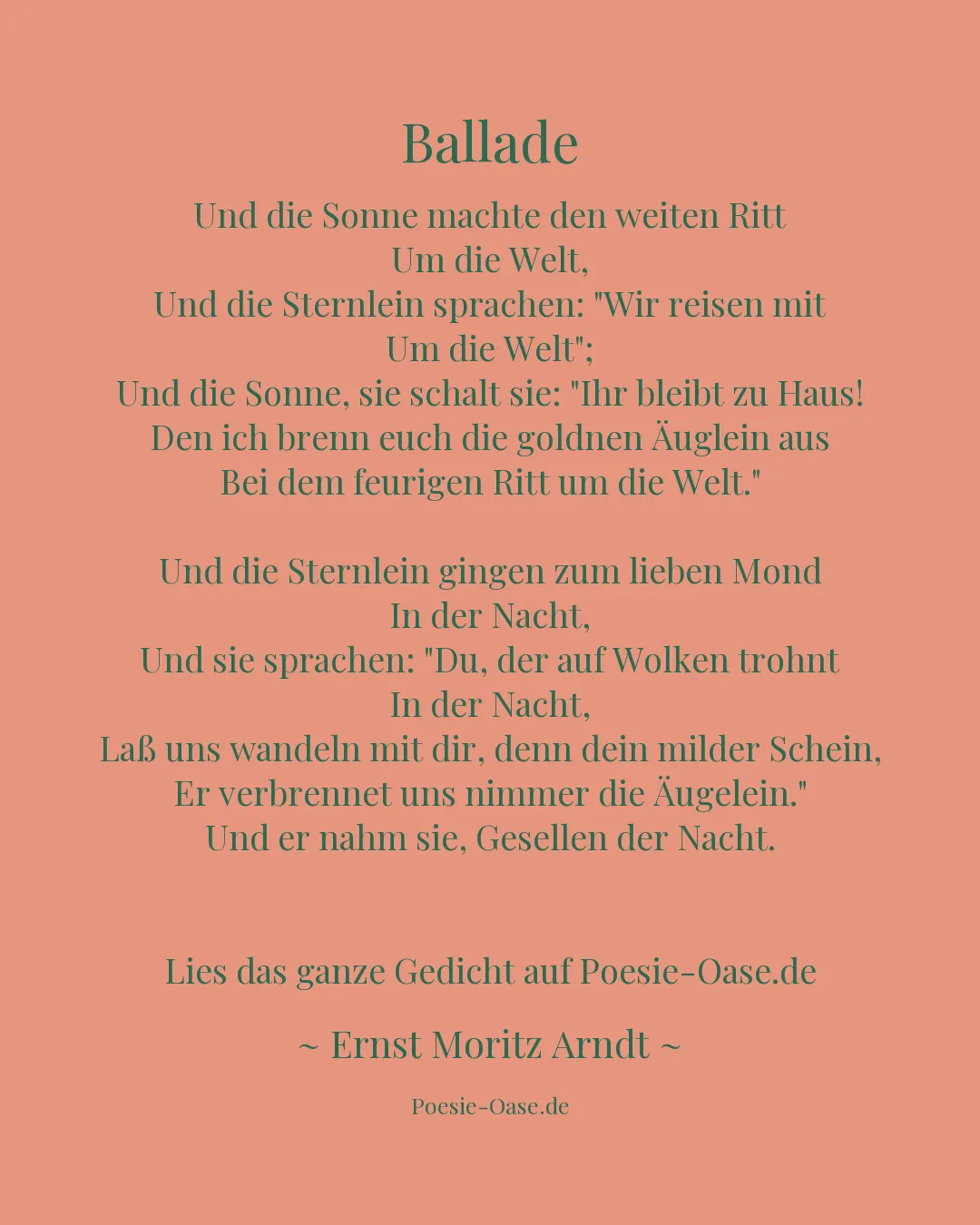 Illustration zu Ballade