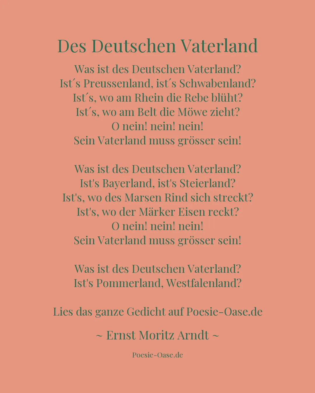 Illustration zu Des Deutschen Vaterland