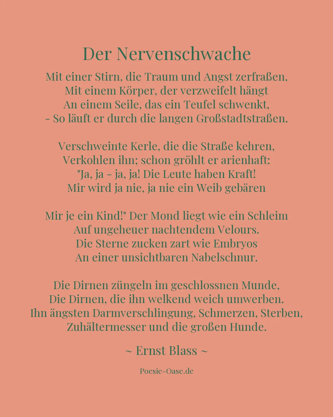 Illustration zu Der Nervenschwache