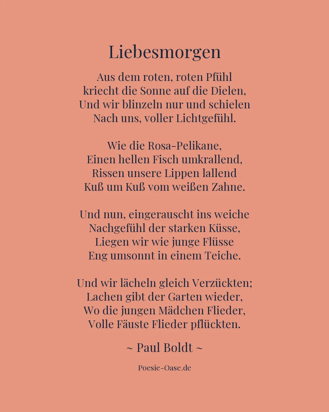 Illustration zu Liebesmorgen