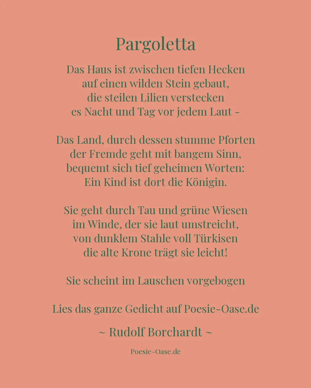 Illustration zu Pargoletta