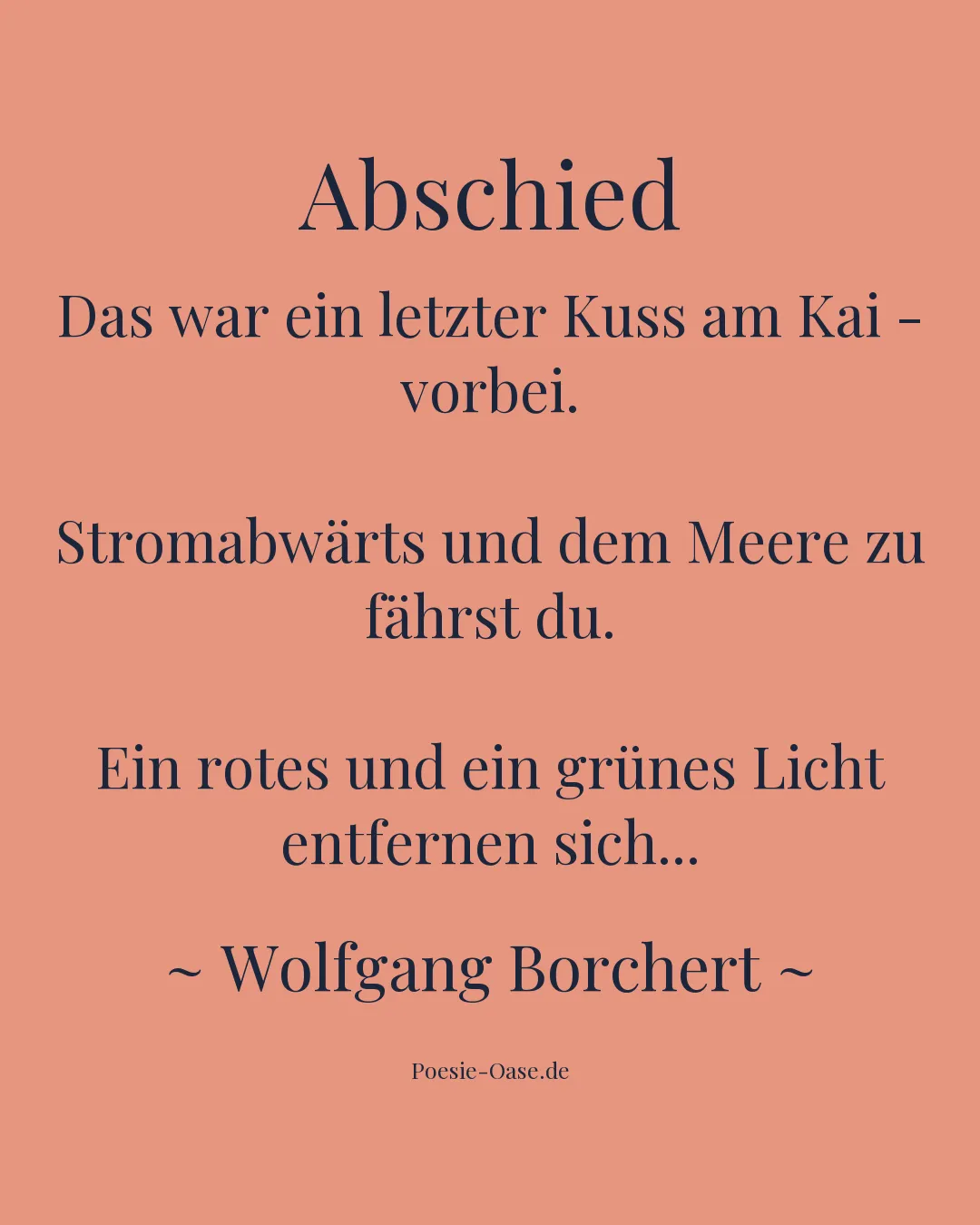Illustration zu Abschied