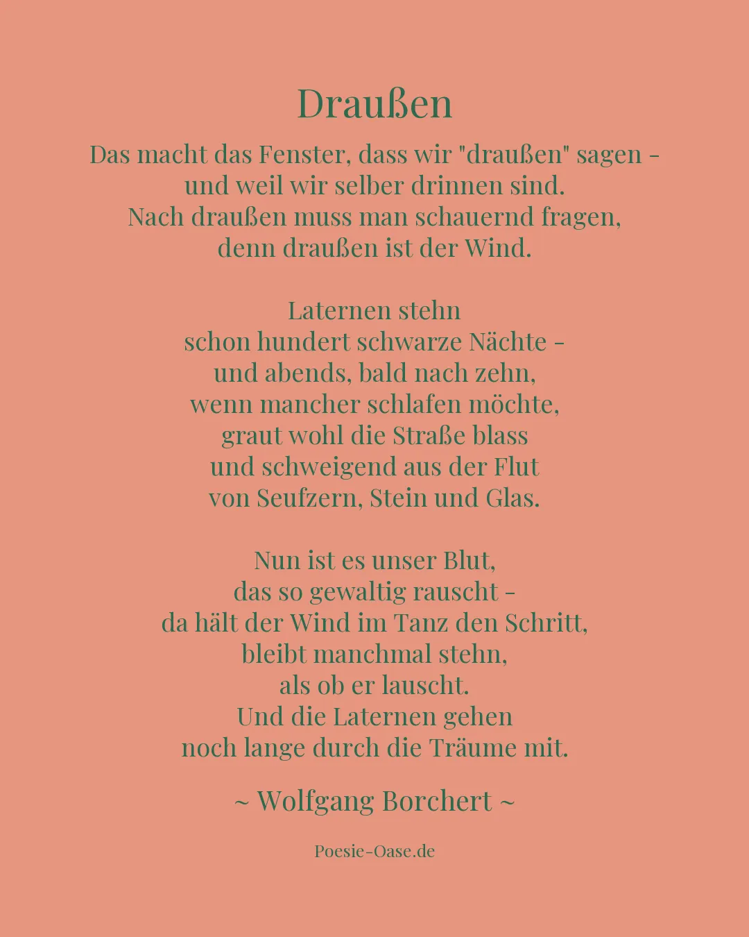 Illustration zu Draußen
