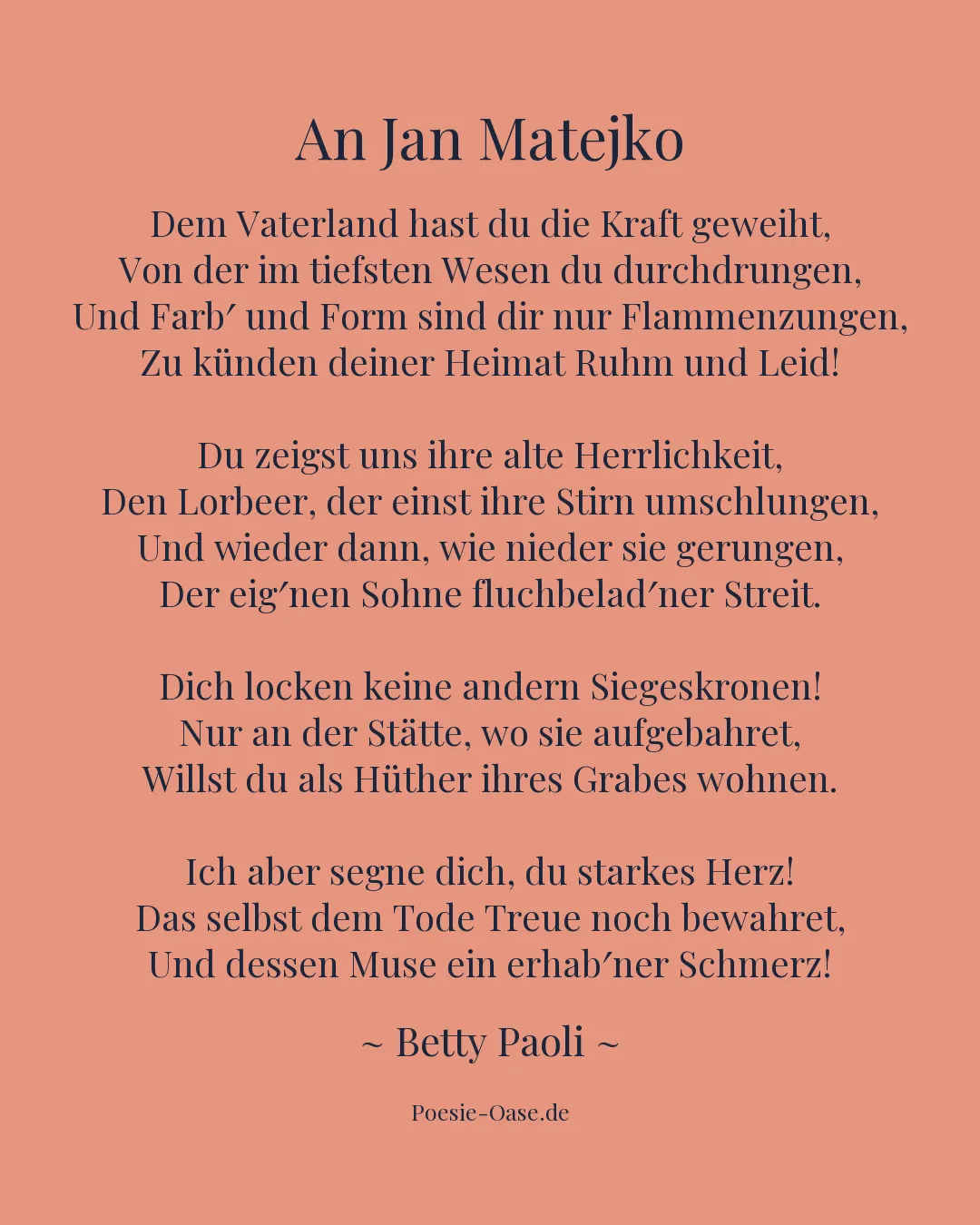 Illustration zu An Jan Matejko