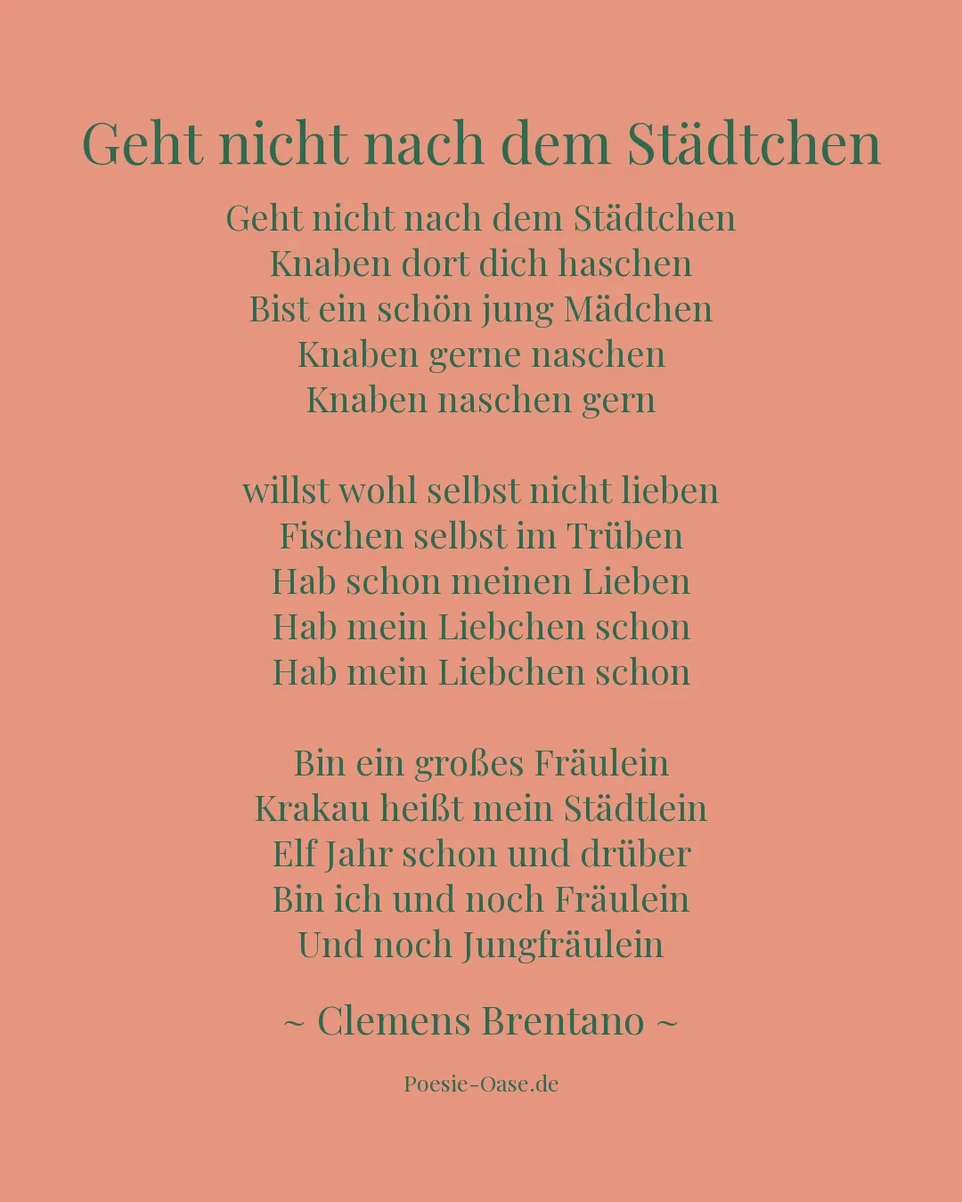 Illustration zu Geht nicht nach dem Städtchen