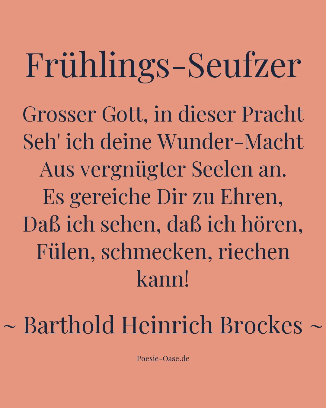 Illustration zu Frühlings-Seufzer