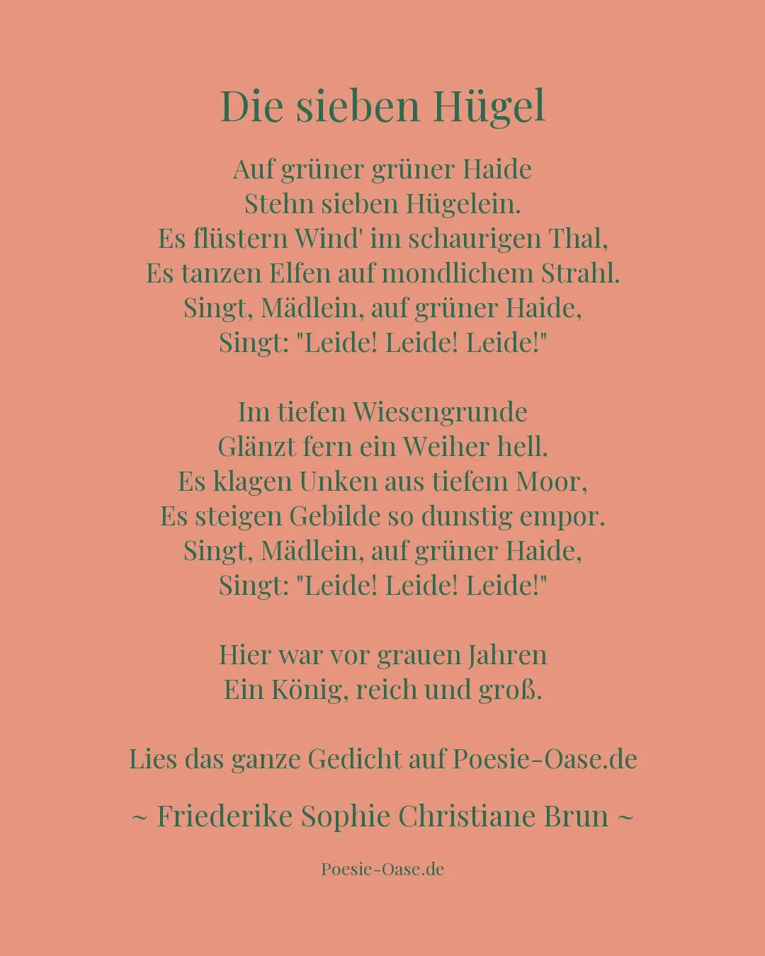 Illustration zu Die sieben Hügel