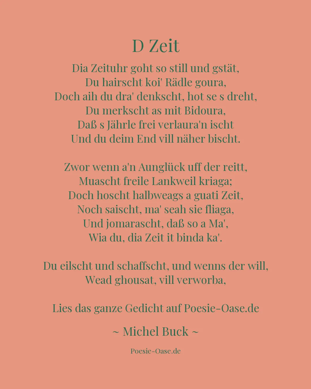 Illustration zu D Zeit