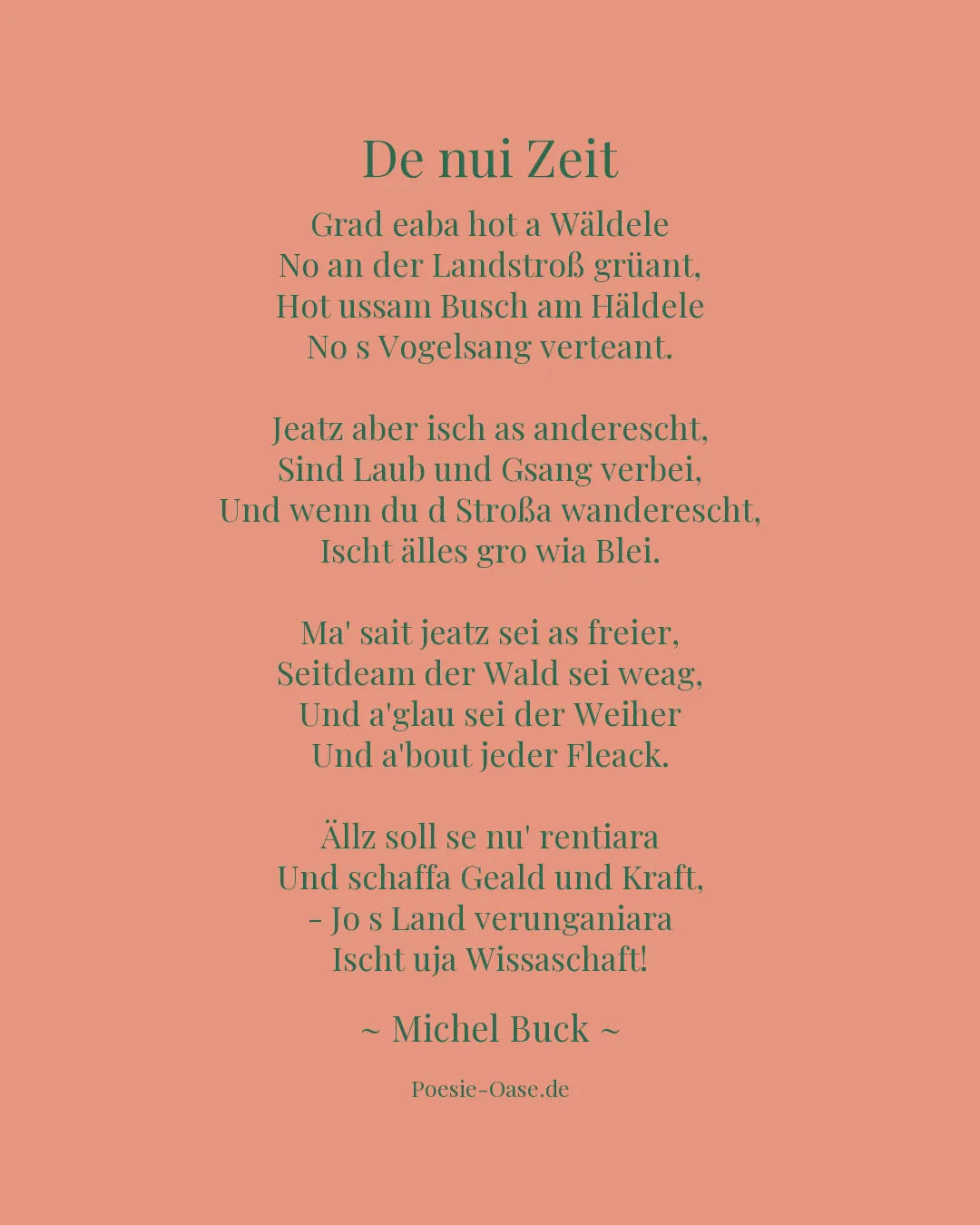 Illustration zu De nui Zeit