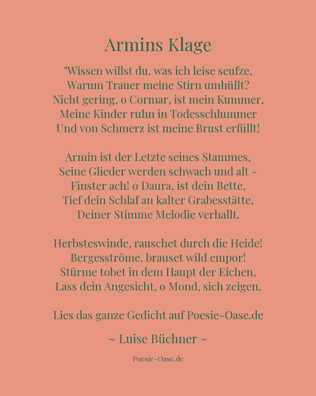 Illustration zu Armins Klage
