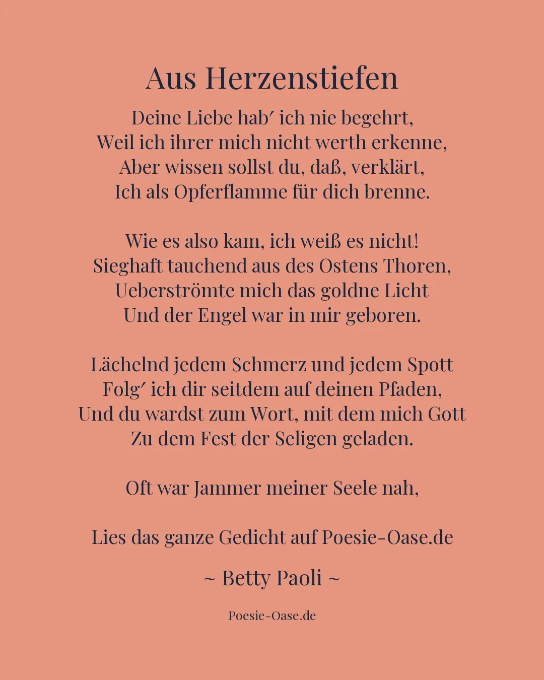 Illustration zu Aus Herzenstiefen