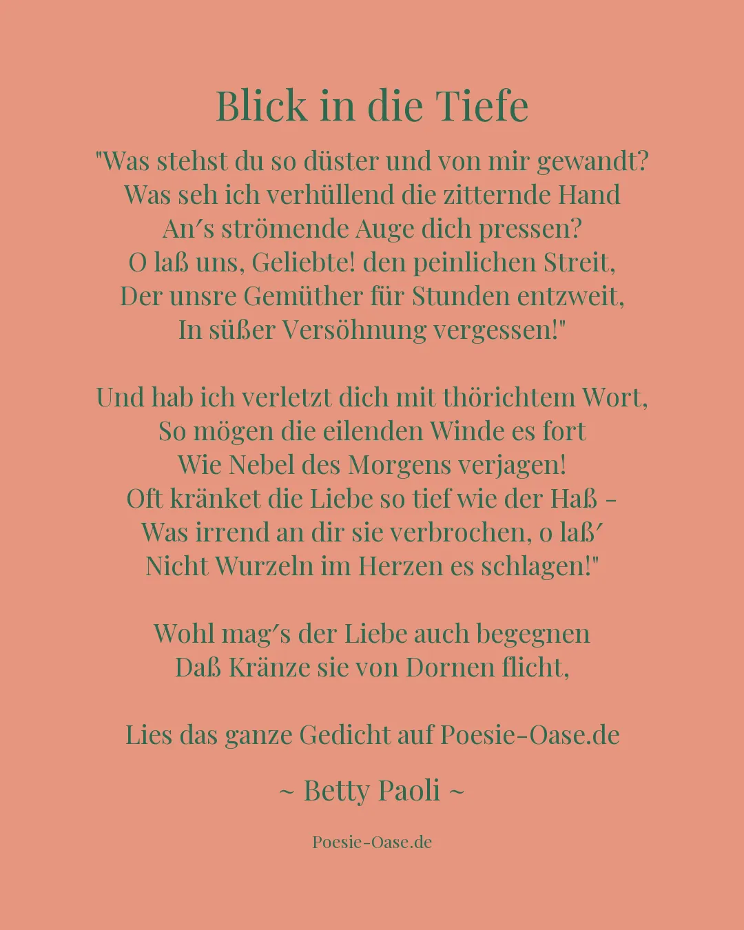 Illustration zu Blick in die Tiefe