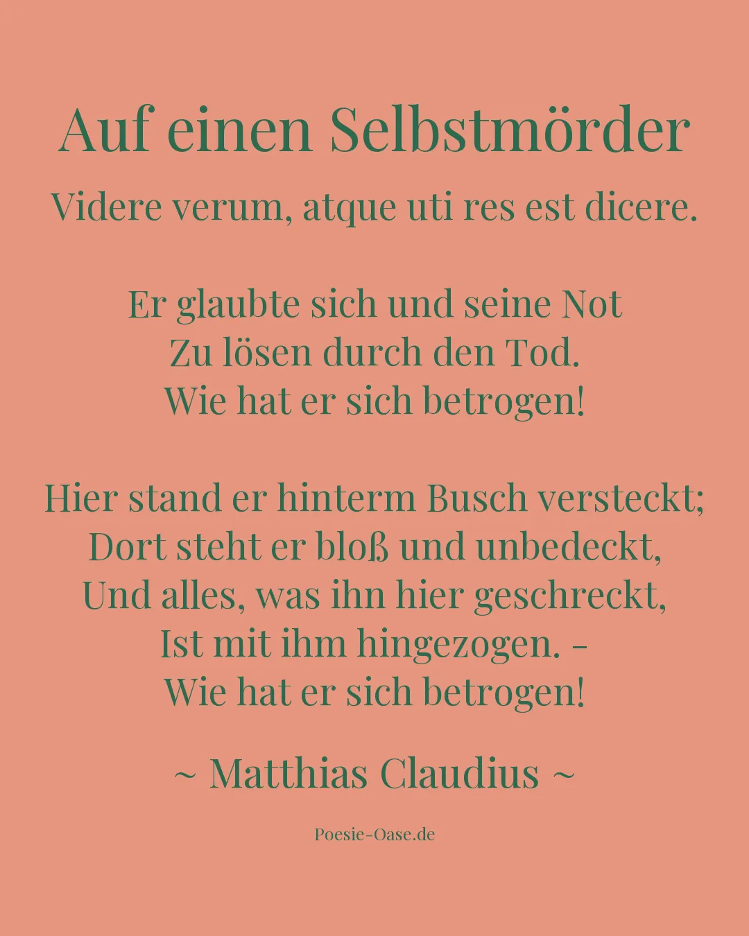 Illustration zu Auf einen Selbstmörder