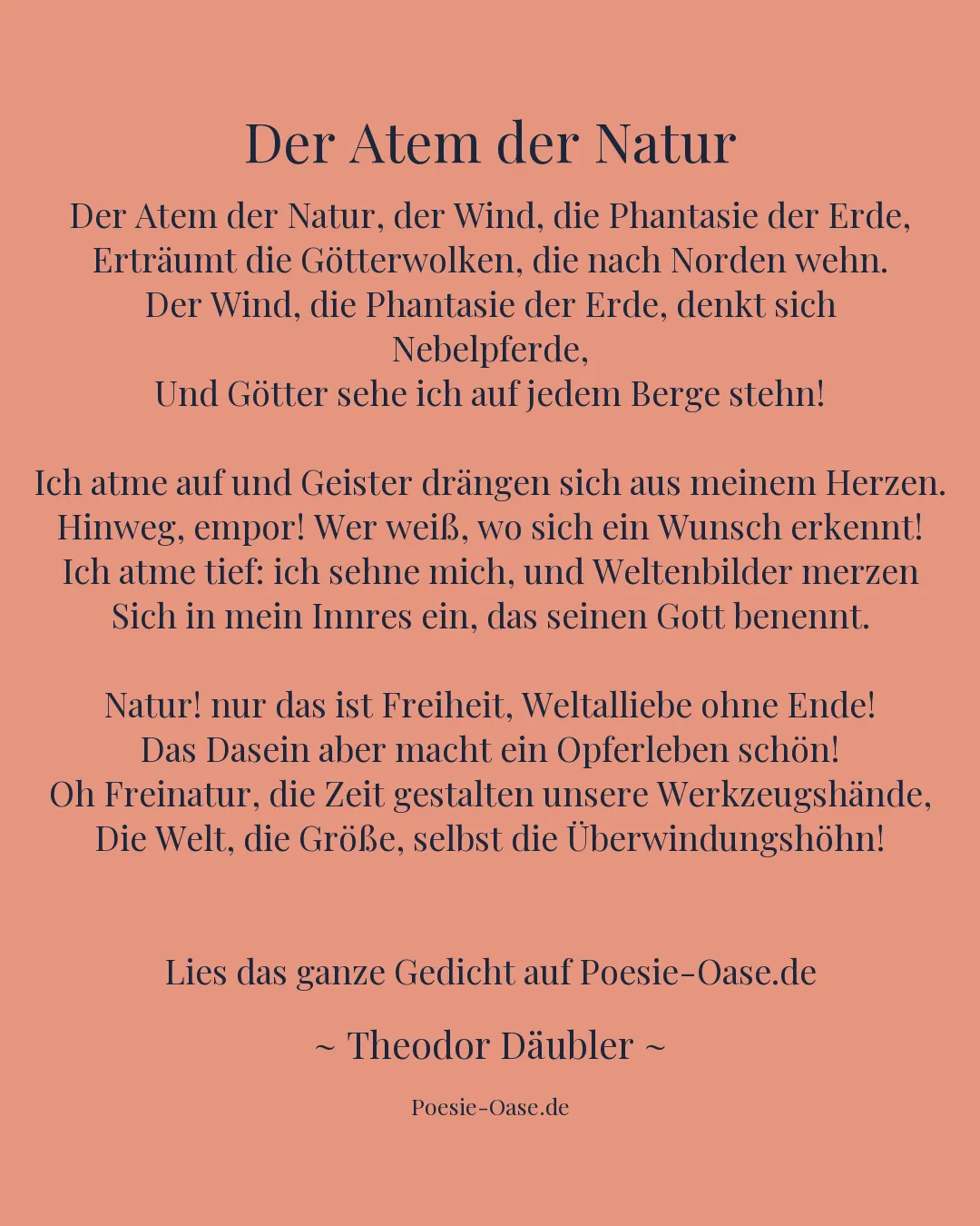 Illustration zu Der Atem der Natur