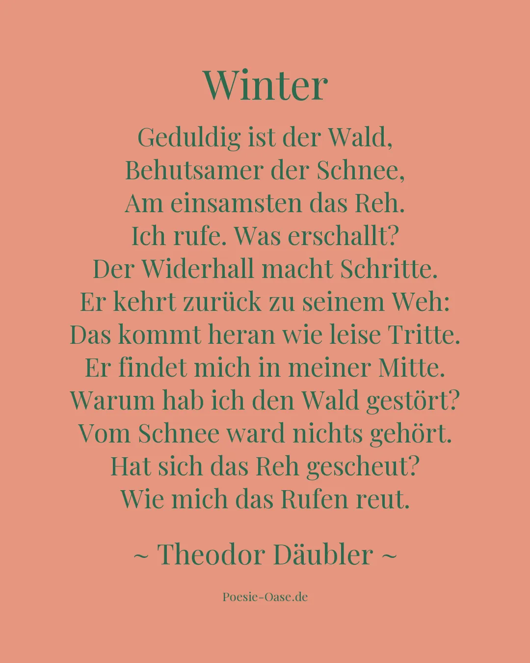 Illustration zu Winter