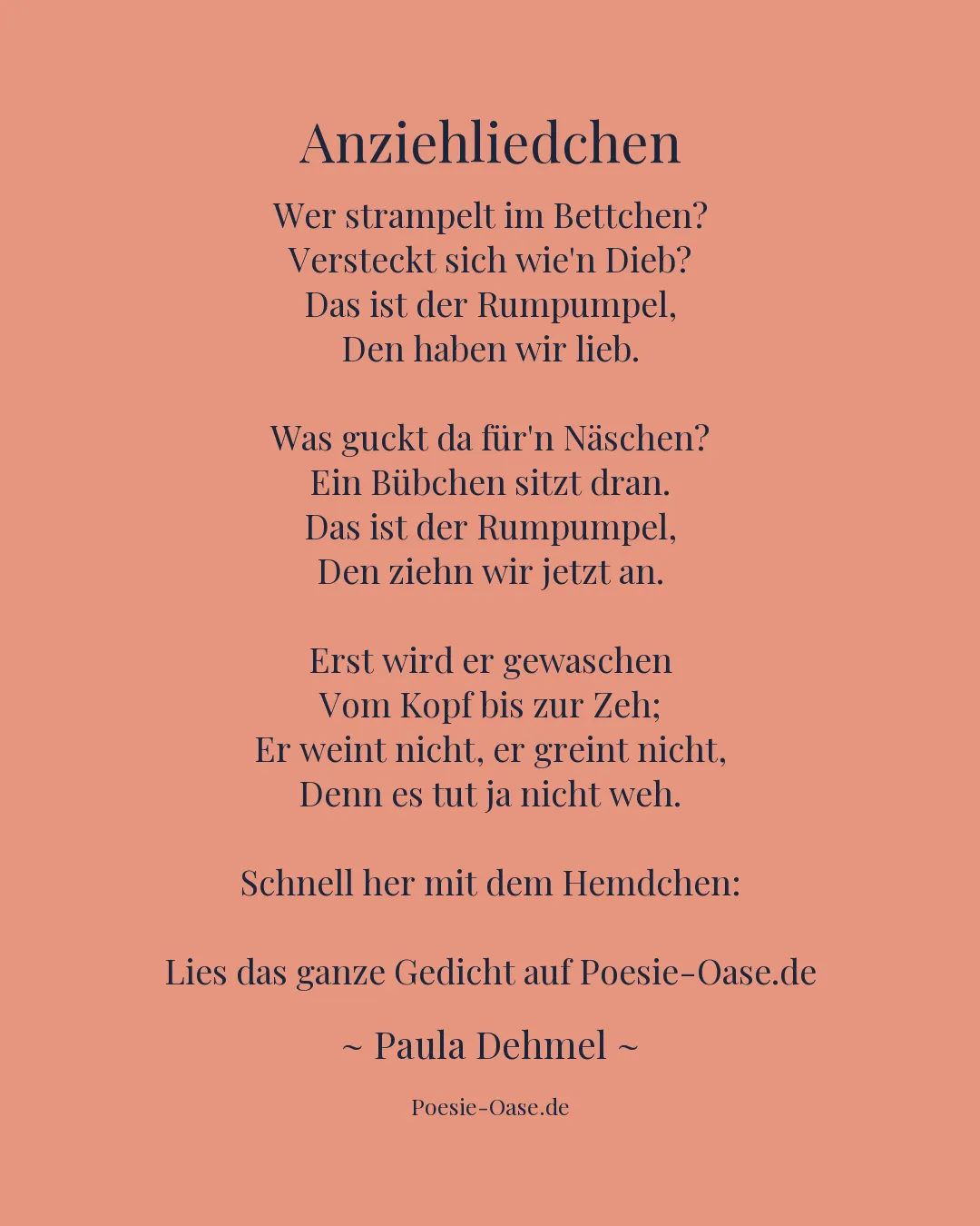 Illustration zu Anziehliedchen